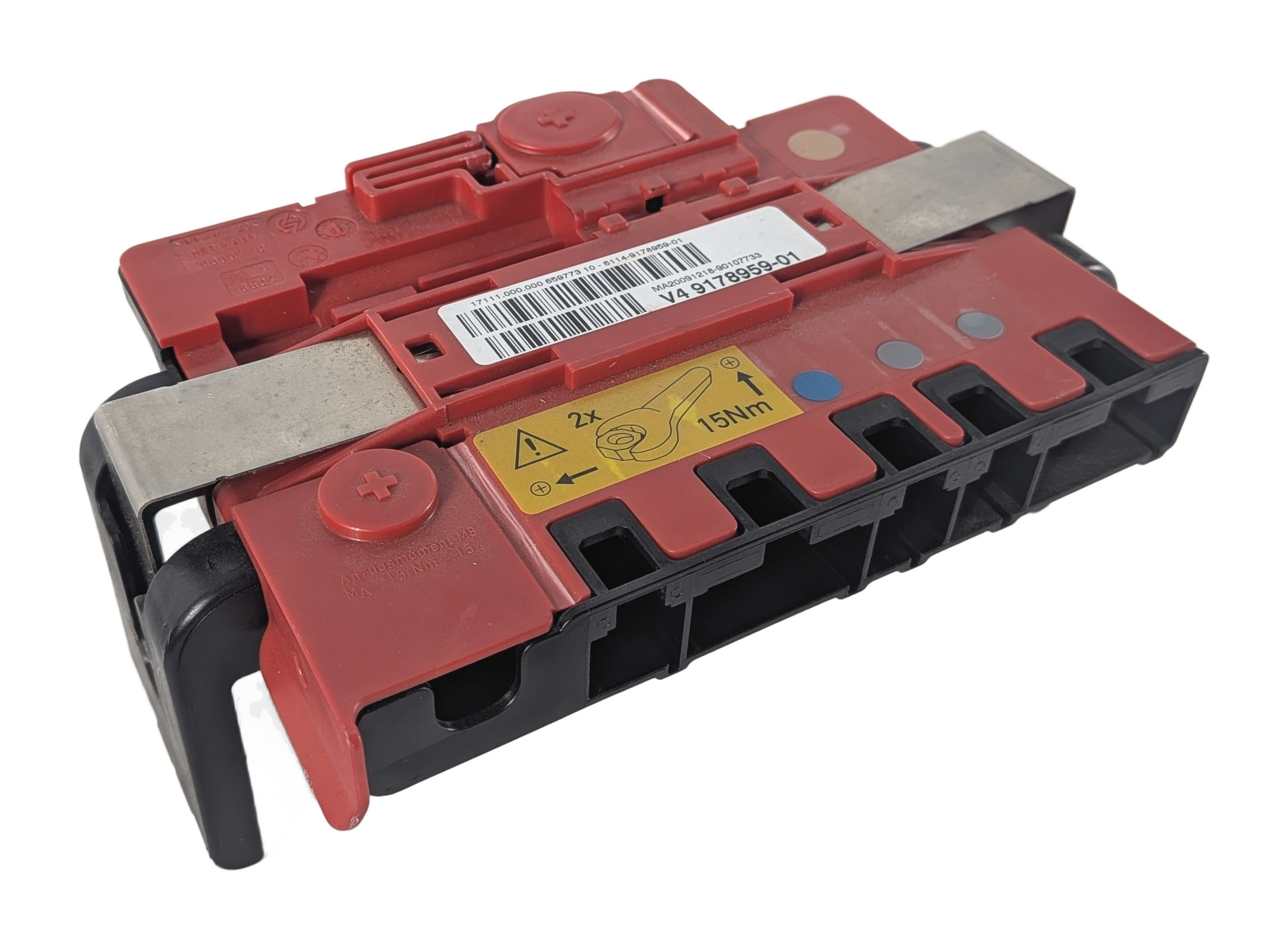2010 BMW X5 (E70) 4.8L POSITIVE BATTERY TERMINAL POWER DISTRIBUTION BLOCK — exact item pictured