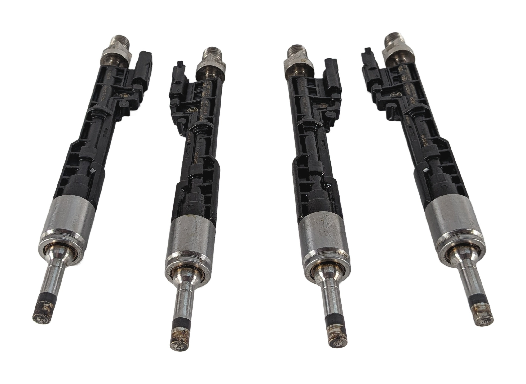 2013-2018 BMW 320i 335i 435i 535i X1 X5 Z4 2.0L / 3.0L TURBO FUEL INJECTOR SET 4 — exact item pictured