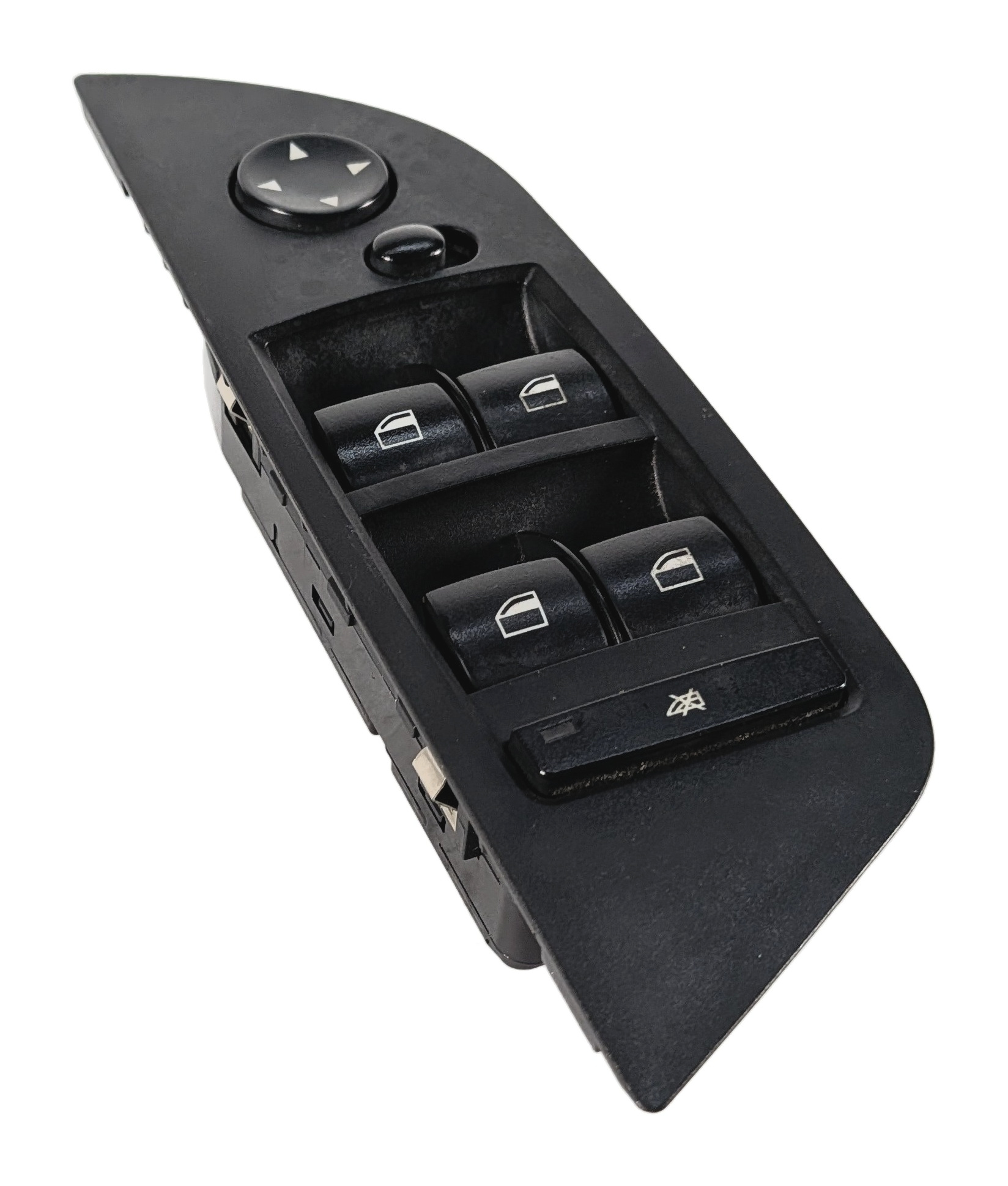 12-15 BMW X1 E84 FRONT LEFT DRIVER DOOR MASTER WINDOW SWITCH (w/o P-FOLD) BLACK — exact item pictured