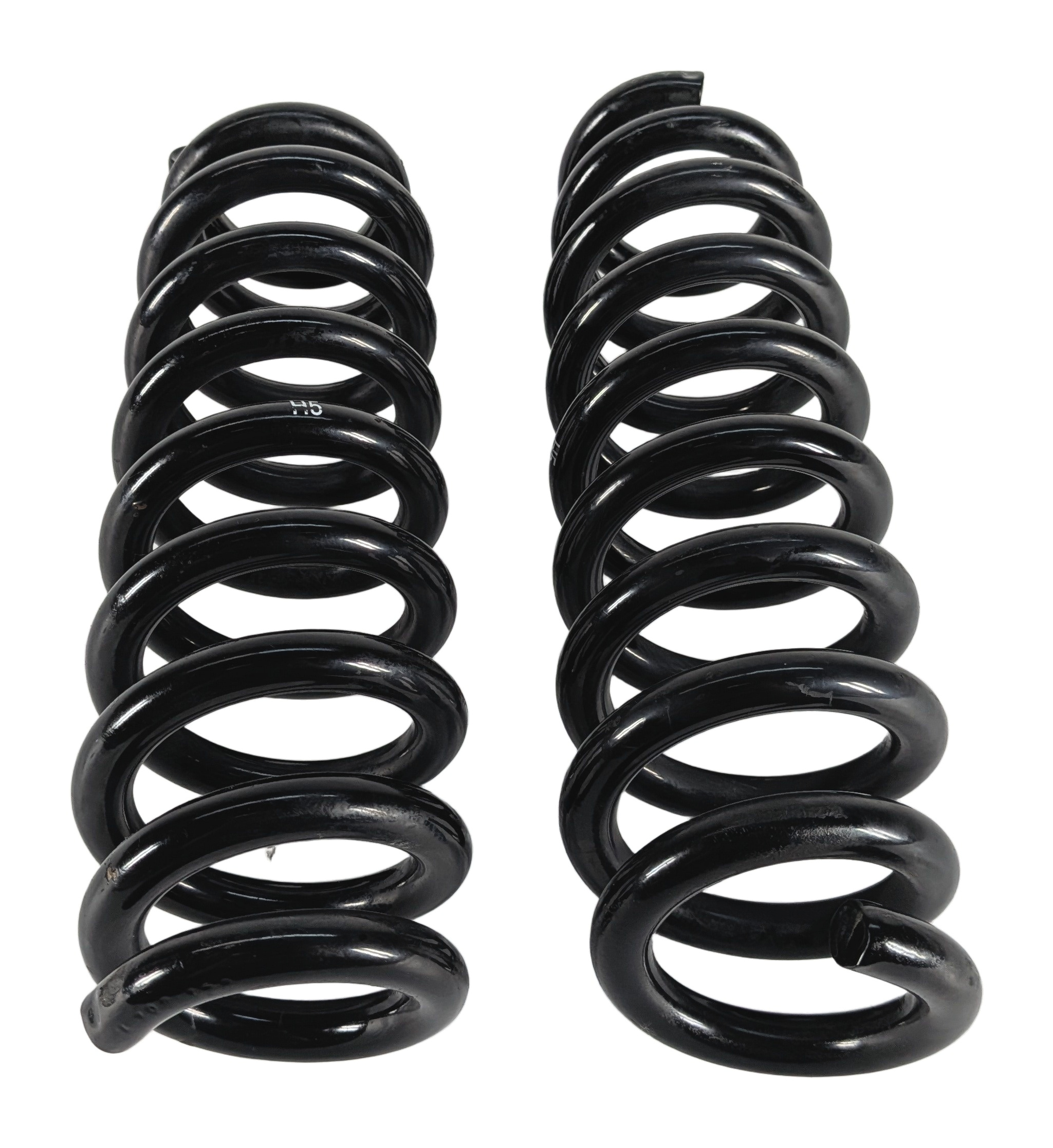 2012-2015 BMW X1 (E84) AWD REAR LEFT & RIGHT STANDARD SUSPENSION COIL SPRING SET — exact item pictured