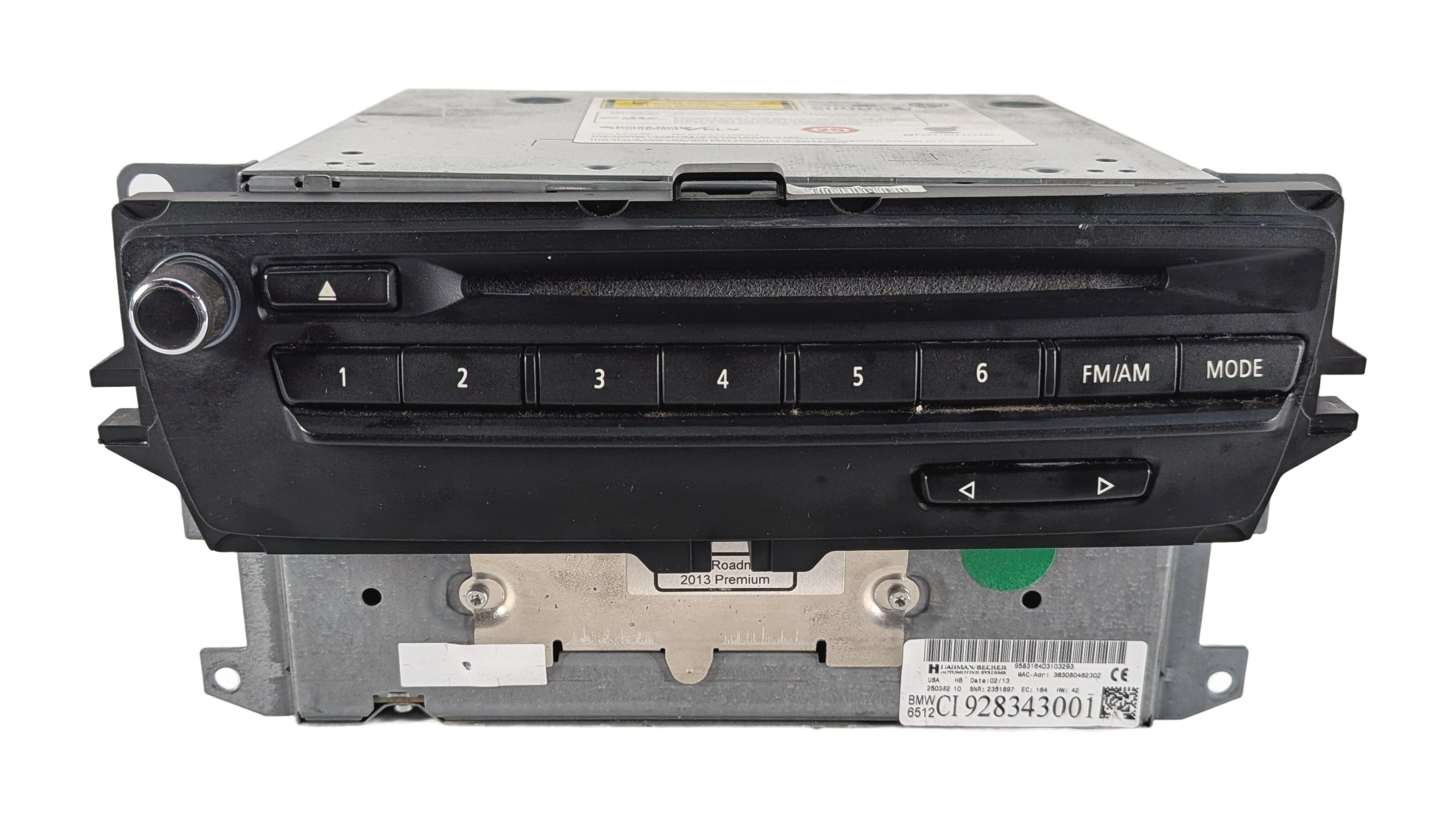 10-16 BMW 128i 328i 335i M3 Z4 (E84 E87 E89 E90) AM/FM CD RADIO STEREO RECEIVER — exact item pictured