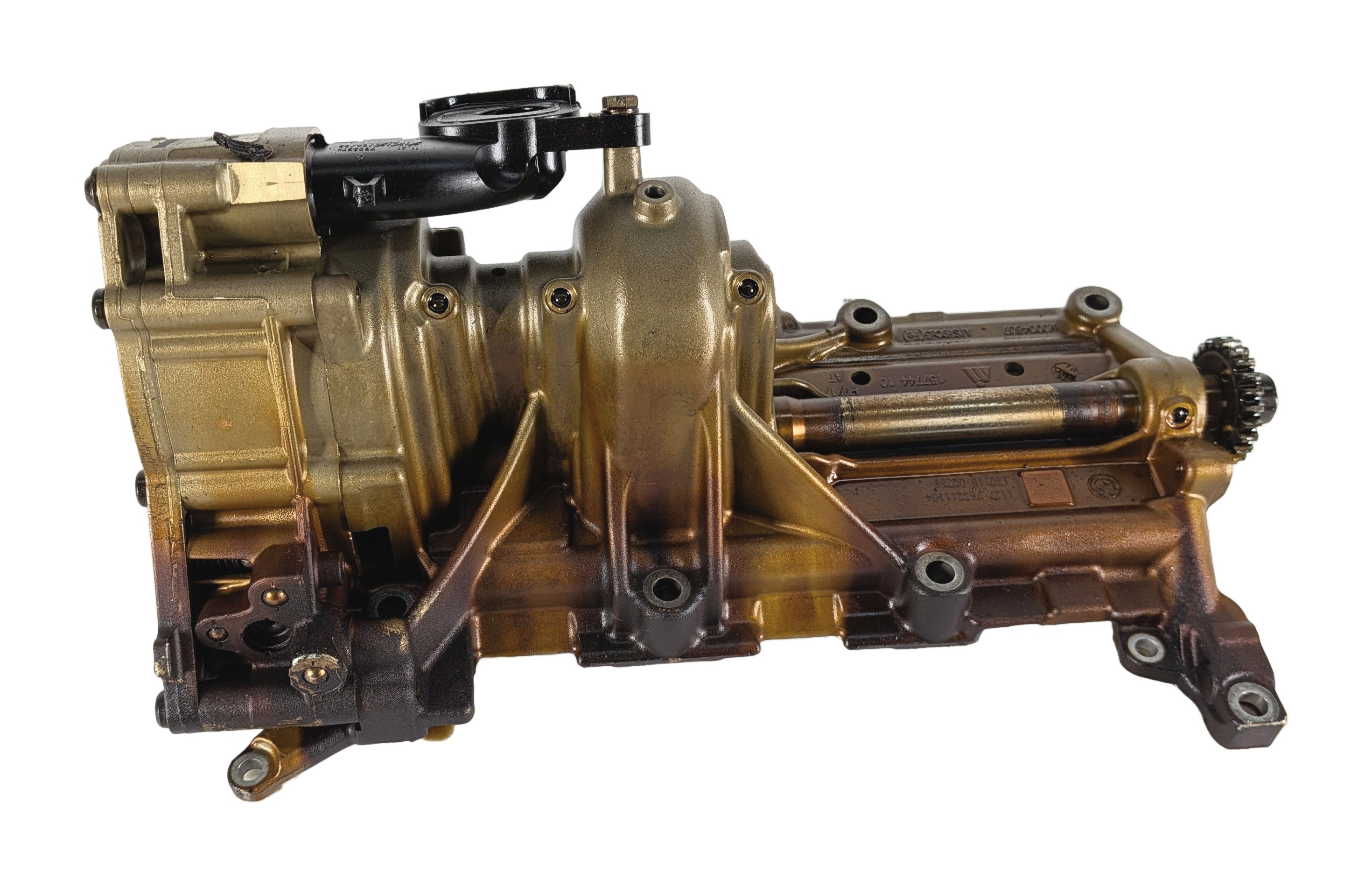 2013 BMW X1 E84 2.0L N20 ENGINE OIL FLUID PUMP BALANCE SHAFT ASSEMBLY — exact item pictured
