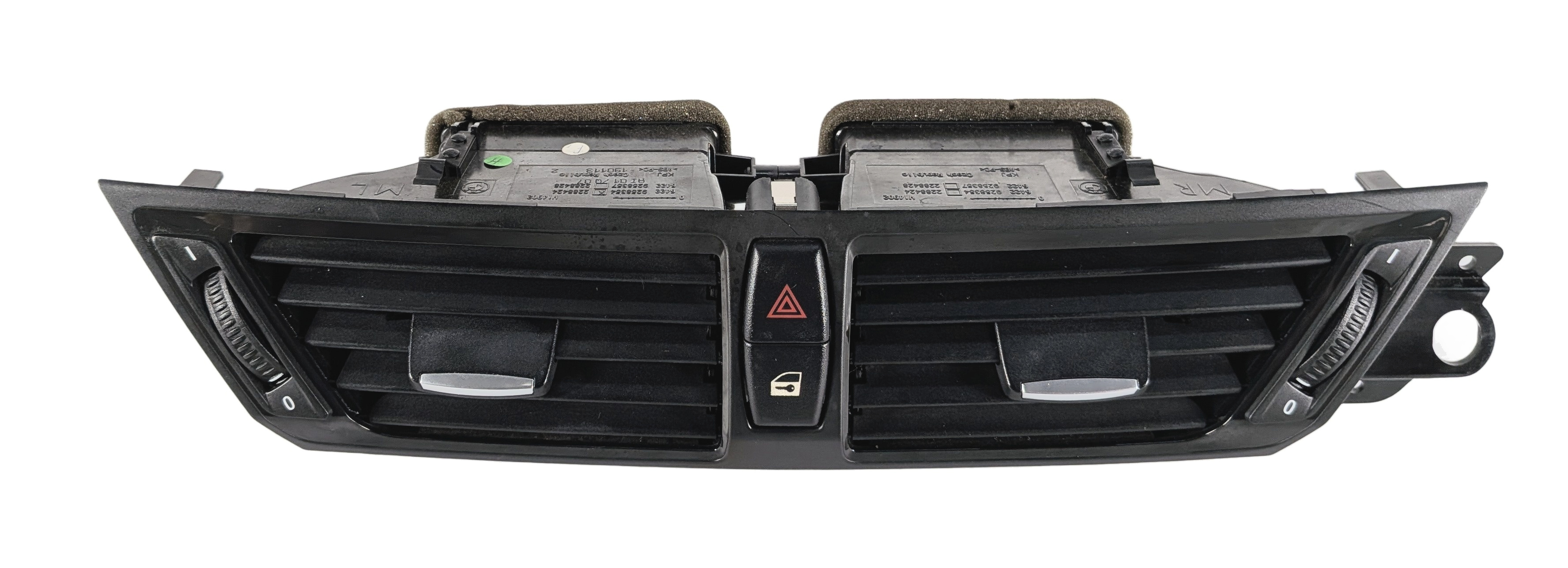 2013 BMW X1 E84 FRONT CENTER DASH HVAC HEAT AIR AC VENT (Black) — exact item pictured