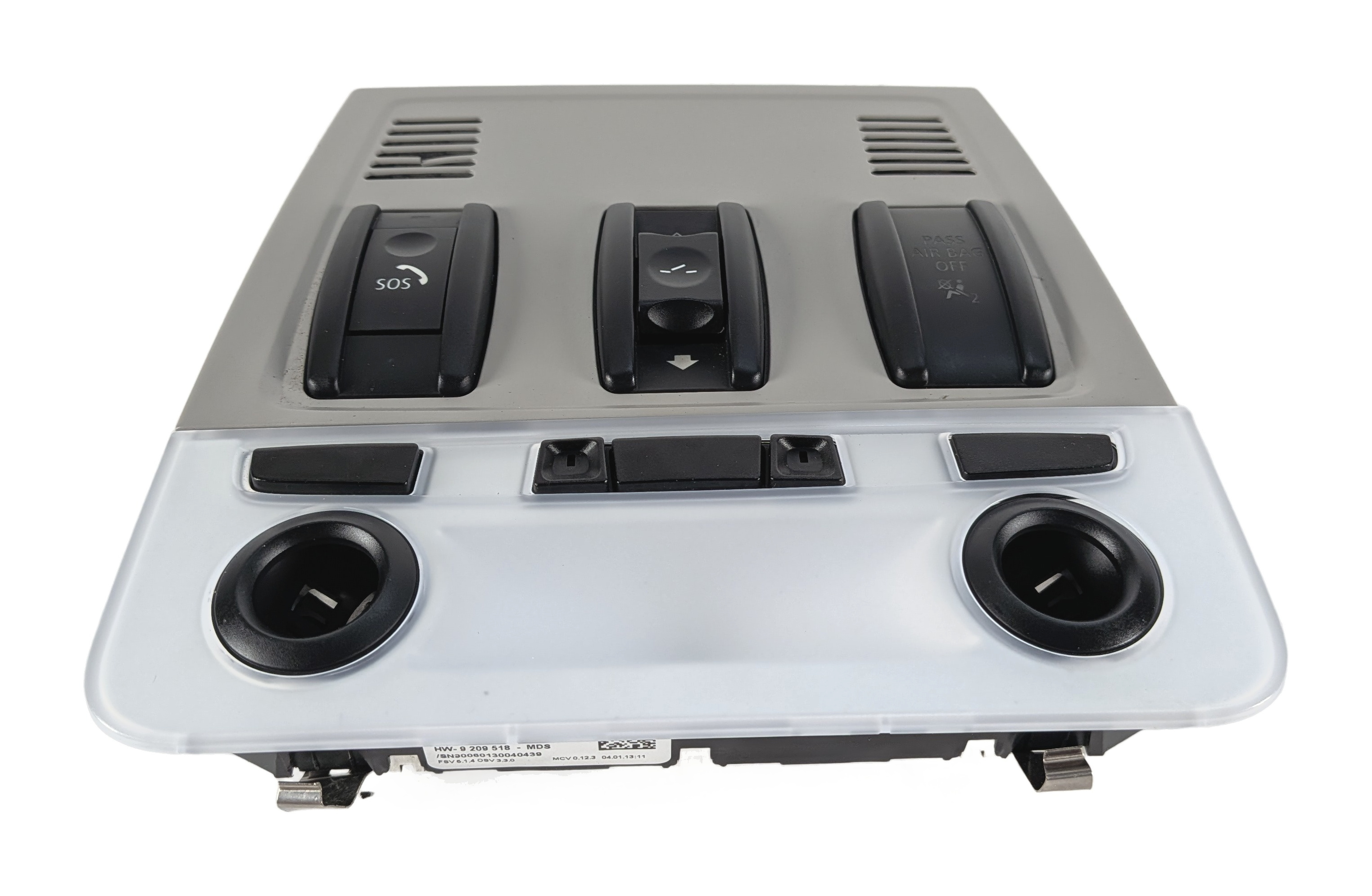 2013 BMW X1 E84 FRONT OVERHEAD ROOF DOME MAP COURTESY LIGHT (Gray) — exact item pictured