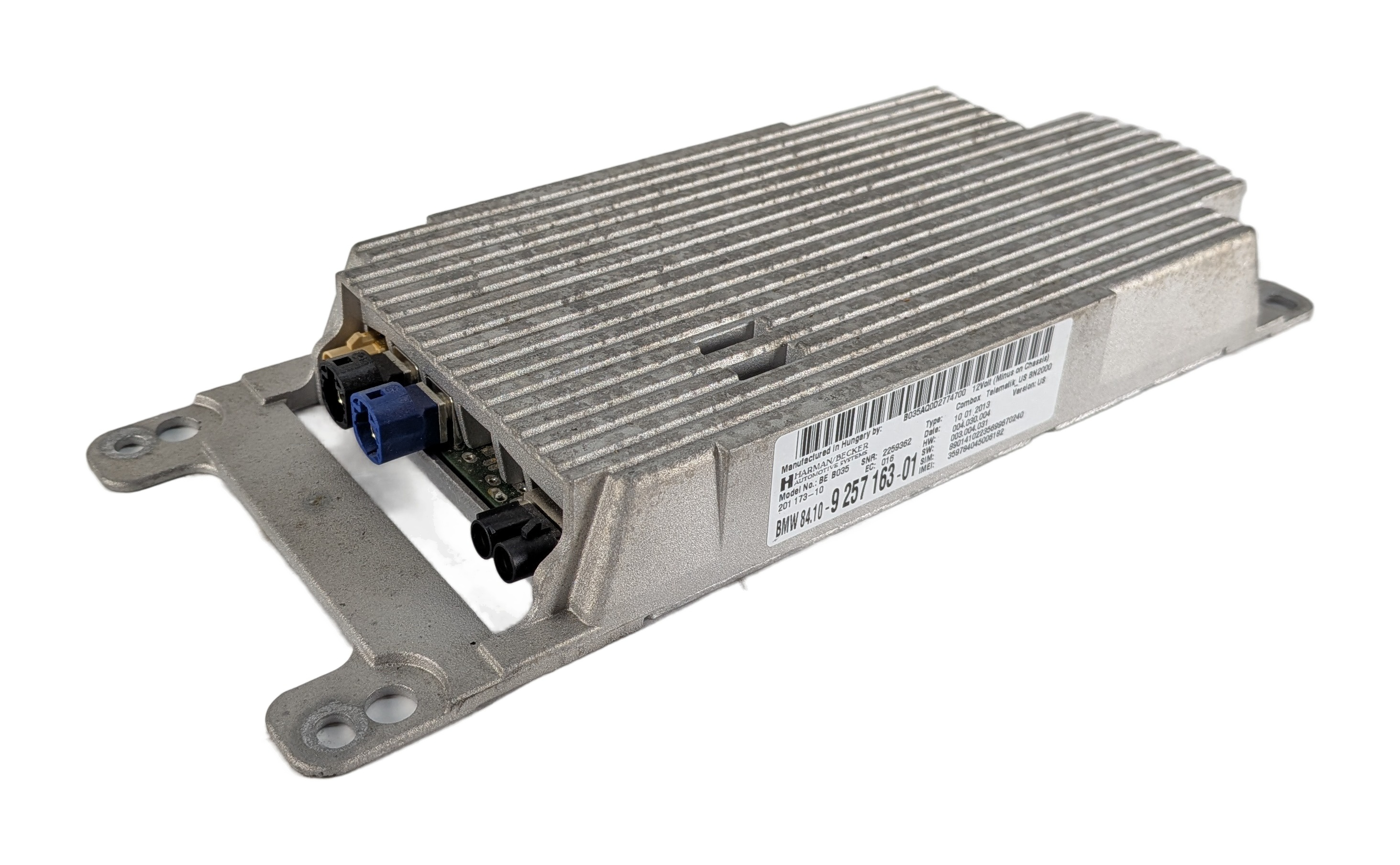 2013 BMW X1 E84 TELEMATICS BLUETOOTH COMBOX COMMUNICATION CONTROL MODULE — exact item pictured