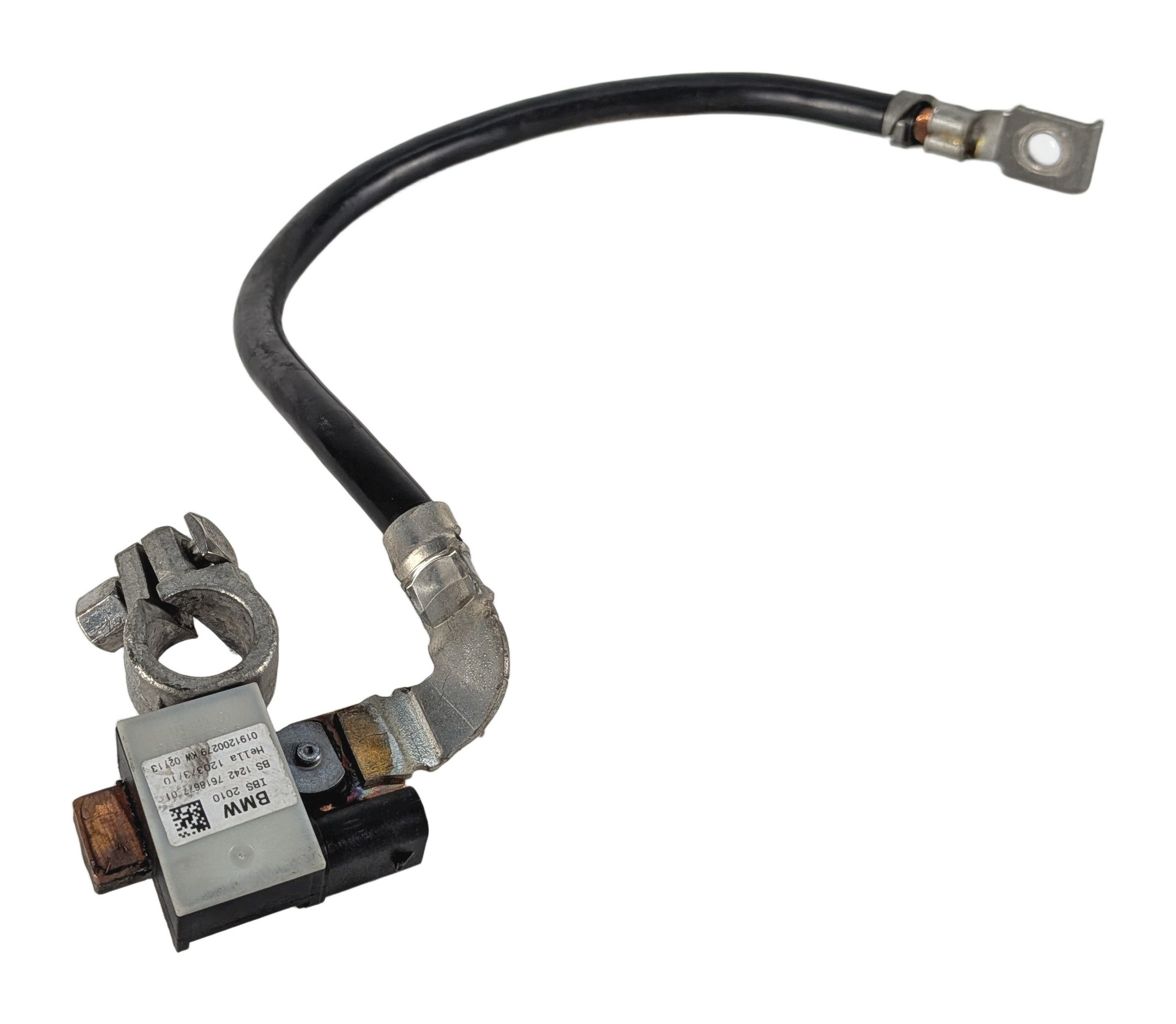 2013 BMW X1 E84 2.0L NEGATIVE GROUND BATTERY CABLE w/IBS SENSOR — exact item pictured