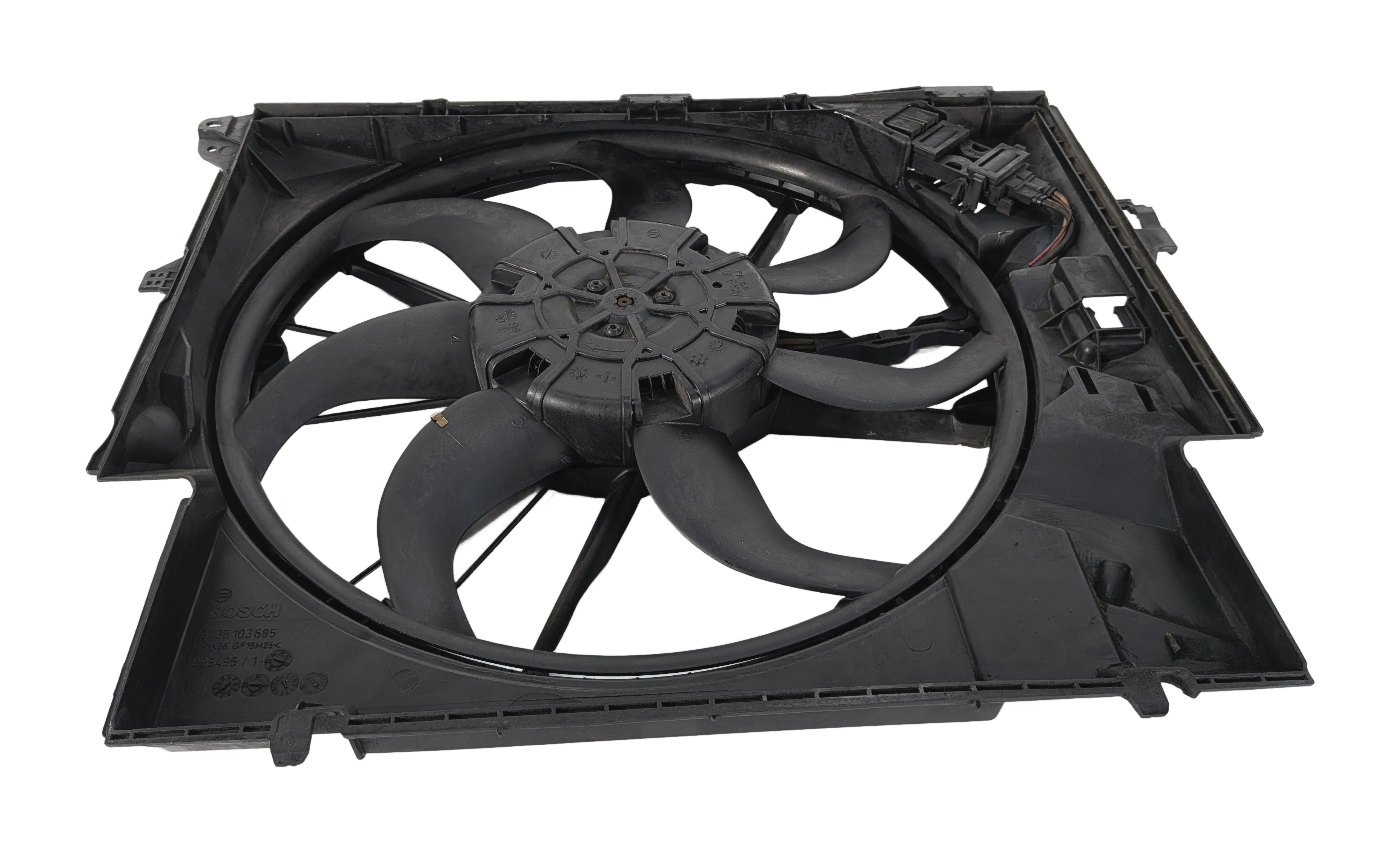 07-16 BMW 135i 335i X1 Z4 E84 E87 E90 E89 600 WATT RADIATOR COOLING FAN w/MOTOR — exact item pictured
