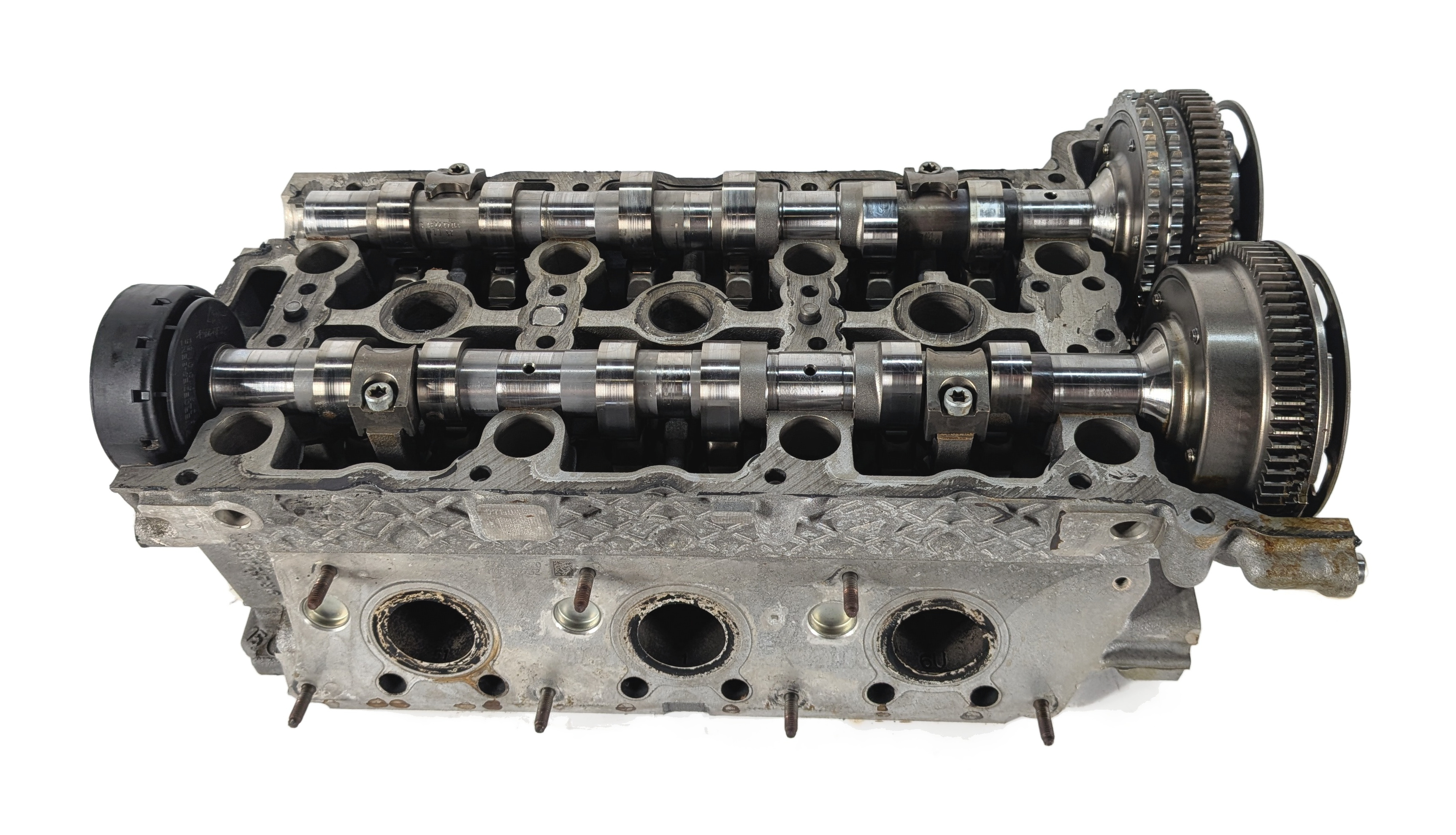 06-12 MERCEDES C230 C250 C300 E300 SLK (W204 W211 W171) 3.0L RIGHT CYLINDER HEAD — exact item pictured