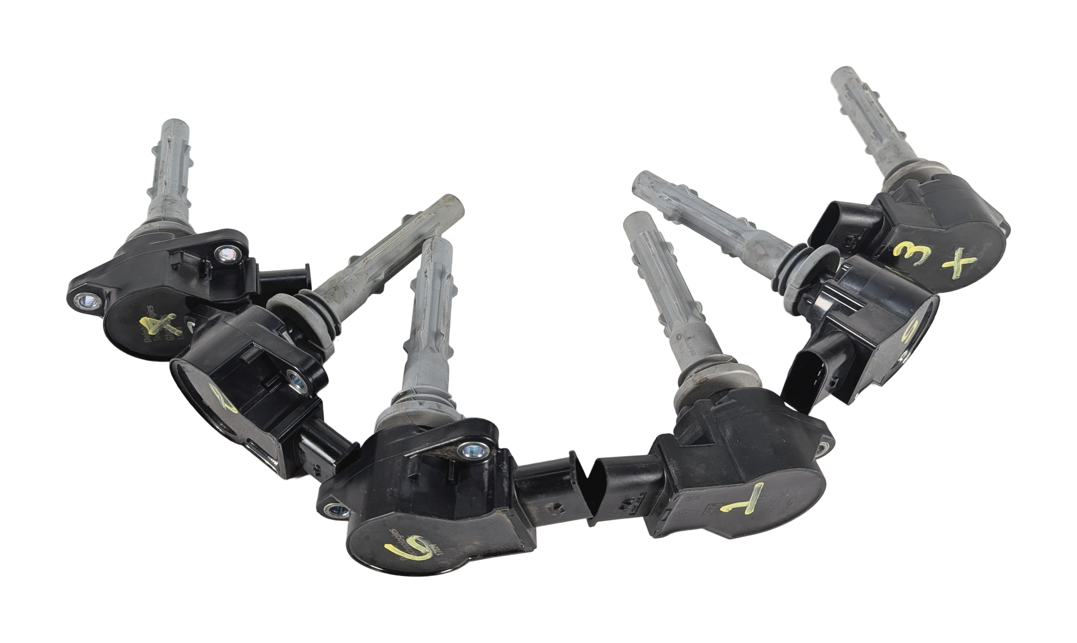 06-12 MERCEDES C E G GL ML SL S SLK W204 W212 W164 X164 W221 IGNITION COIL SET/6 — exact item pictured