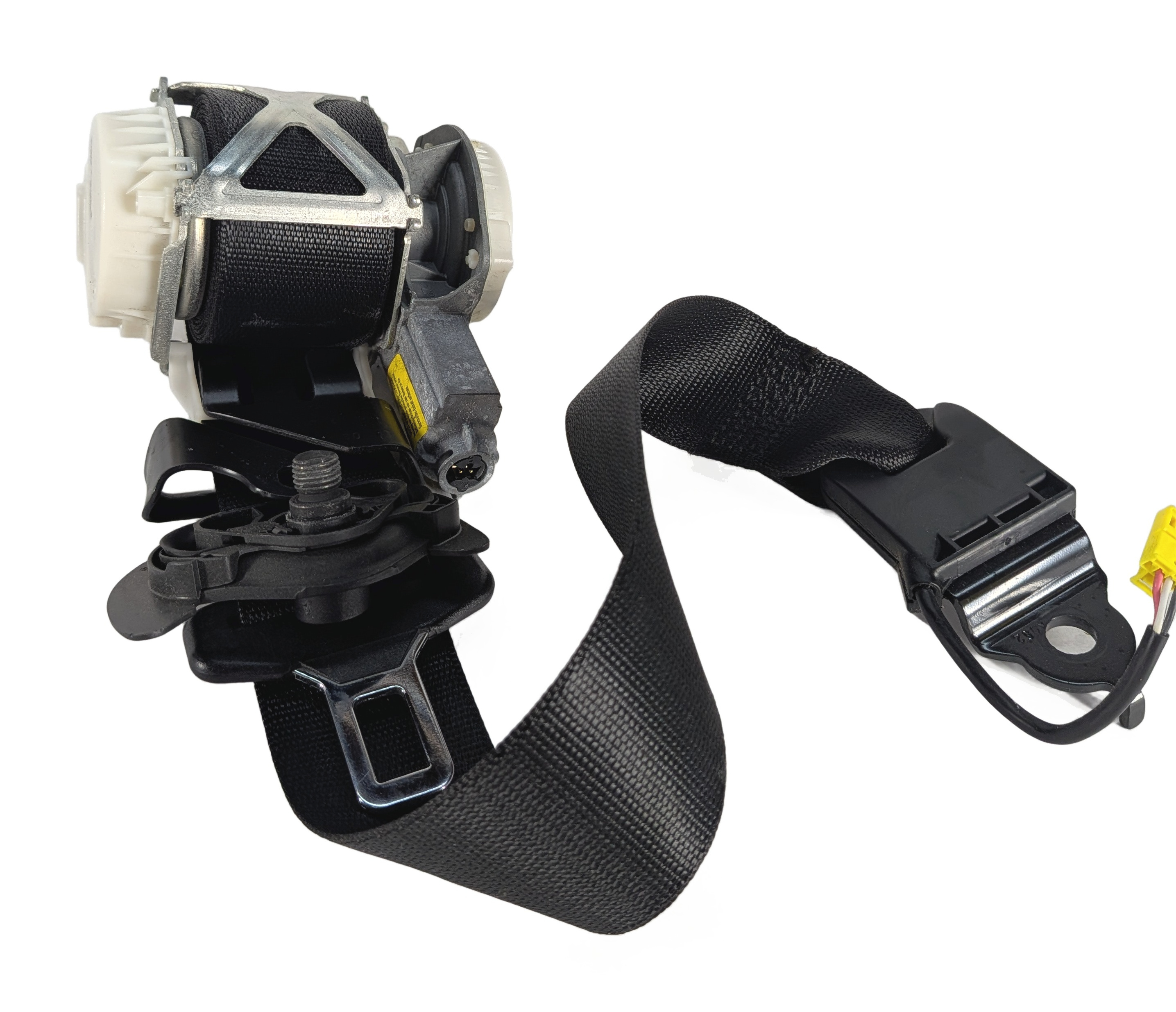 10-11 MERCEDES C-CLASS (W204) RIGHT FRONT PASSENGER SEATBELT RETRACTOR (Black) — exact item pictured