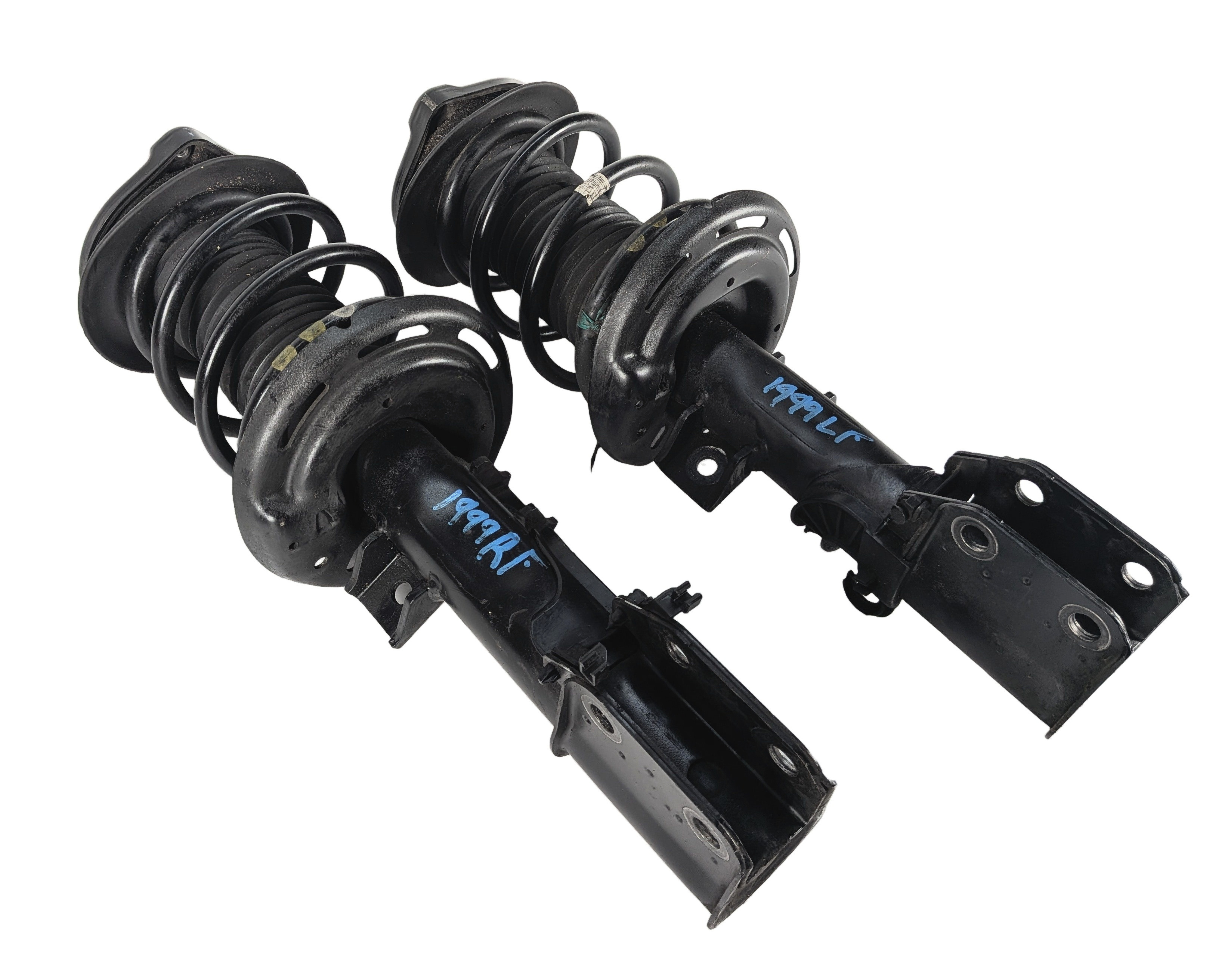 08-15 MB C230 C250 C300 C350 (W204) 4MATIC AWD FRONT (SPORT) SHOCK STRUT SET 2 — exact item pictured