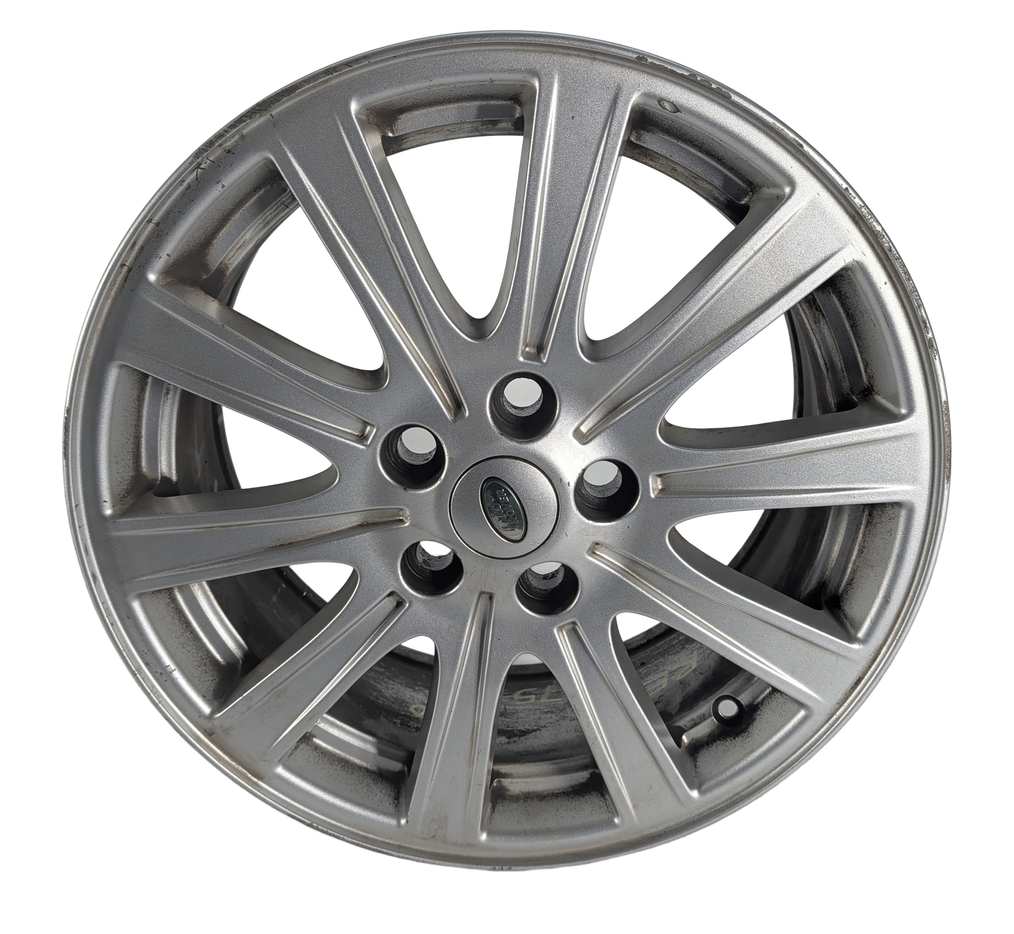2007-2009 LAND ROVER LR3 - 18x8 ALUMINUM ALLOY 10-SPOKE WHEEL RIM — exact item pictured