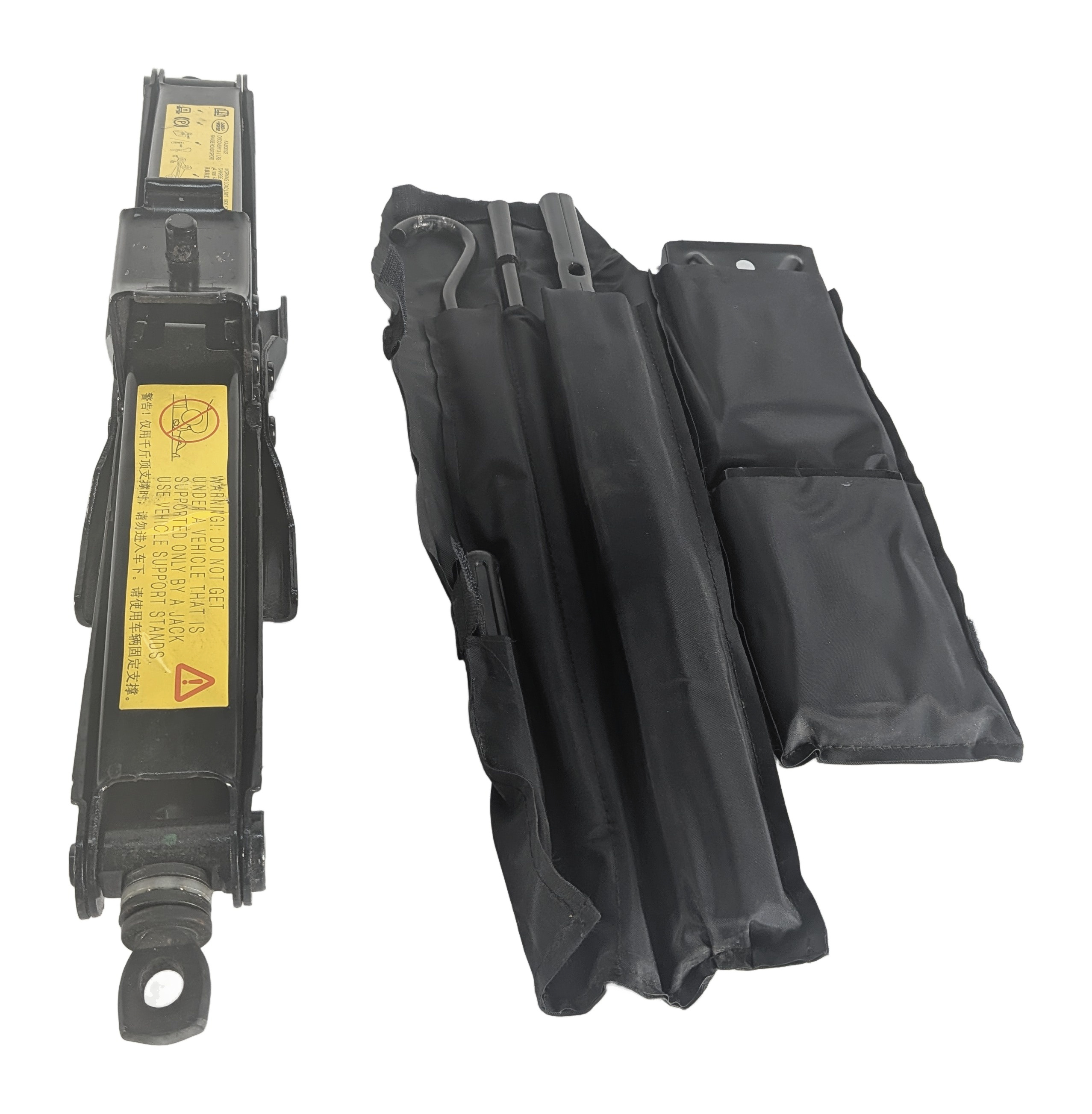 05-16 LAND ROVER LR3 LR4 RANGE ROVER SPORT (L320) EMERGENCY SPARE TIRE JACK TOOL — exact item pictured