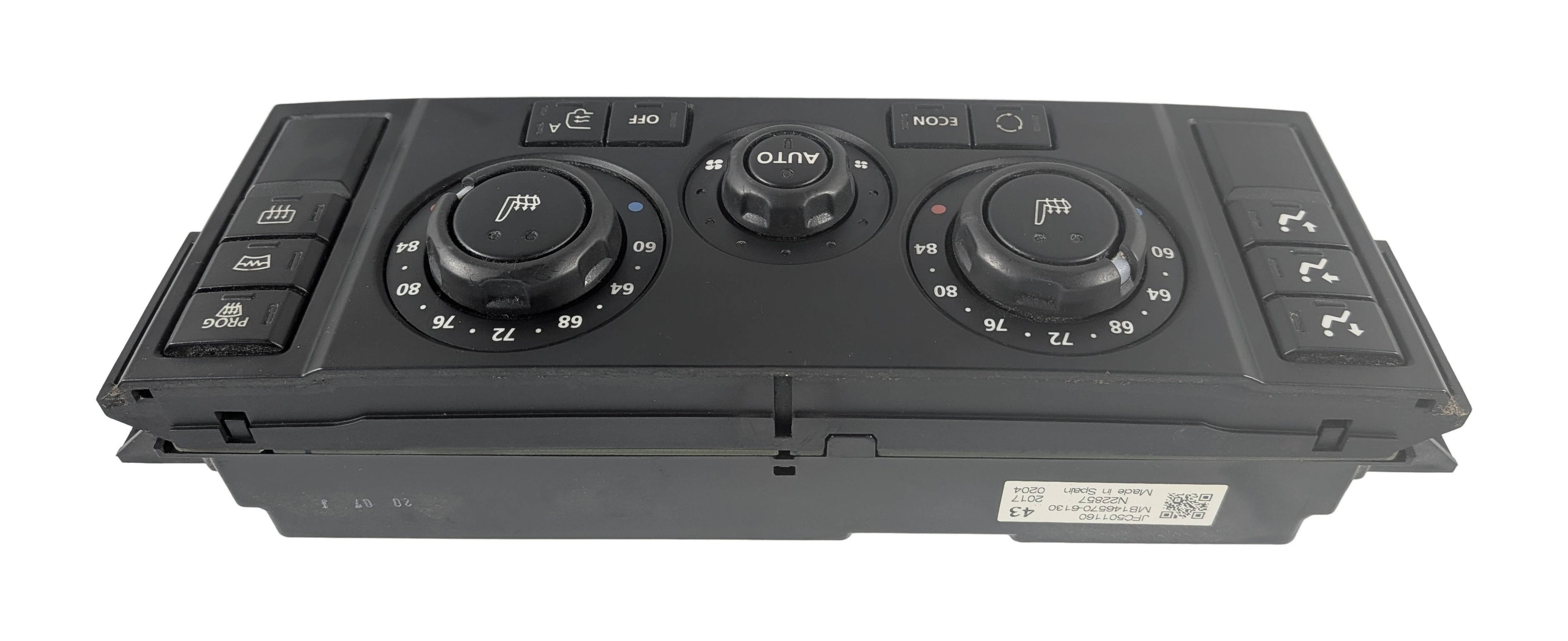 2008-2009 LAND ROVER LR3 FRONT HEATER A/C TEMPERATURE CLIMATE CONTROL PANEL — exact item pictured