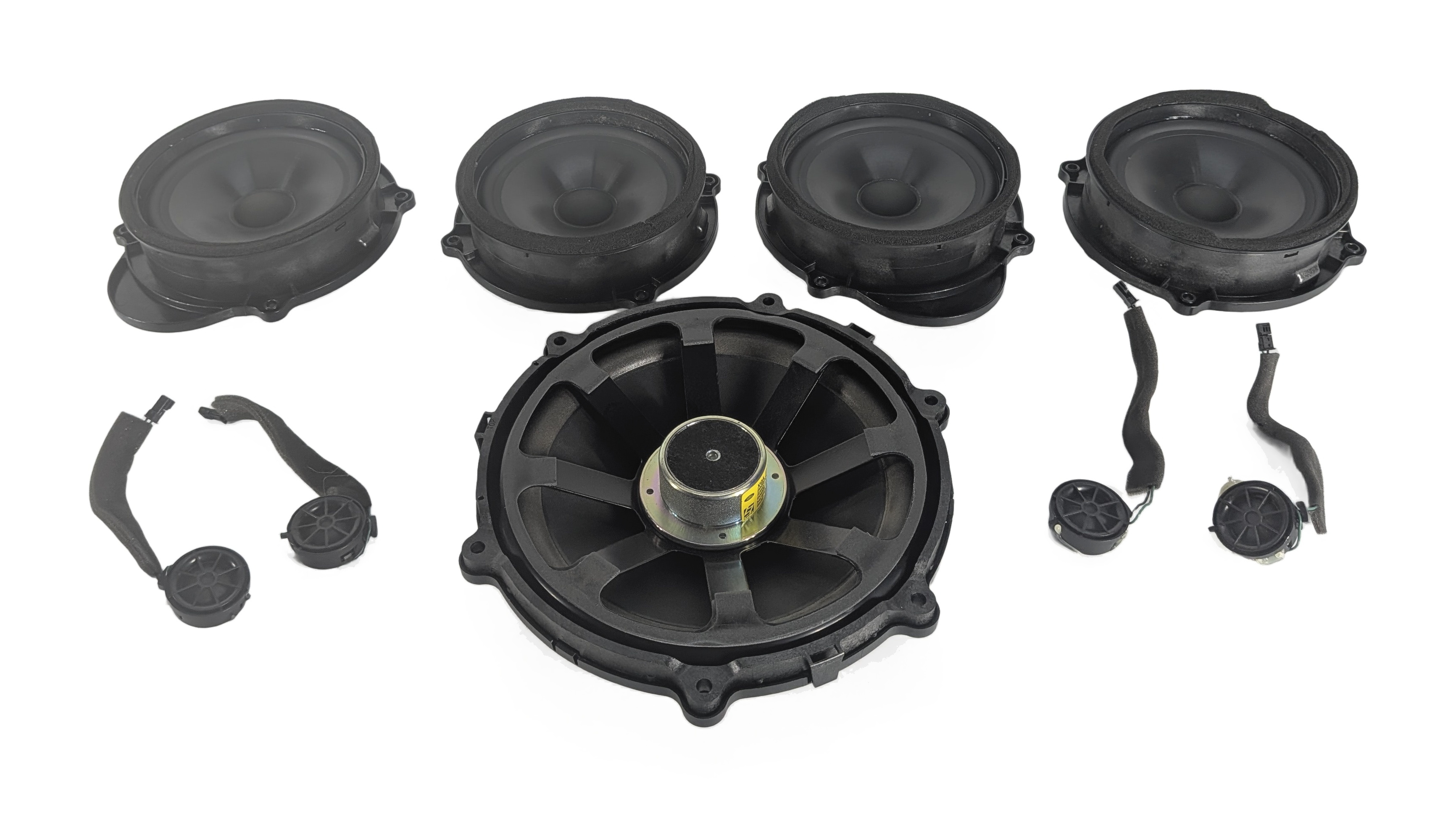 2008 LAND ROVER LR3 (L319) HARMAN KARDON LOGIC7 AUDIO SOUND SPEAKER SET — exact item pictured