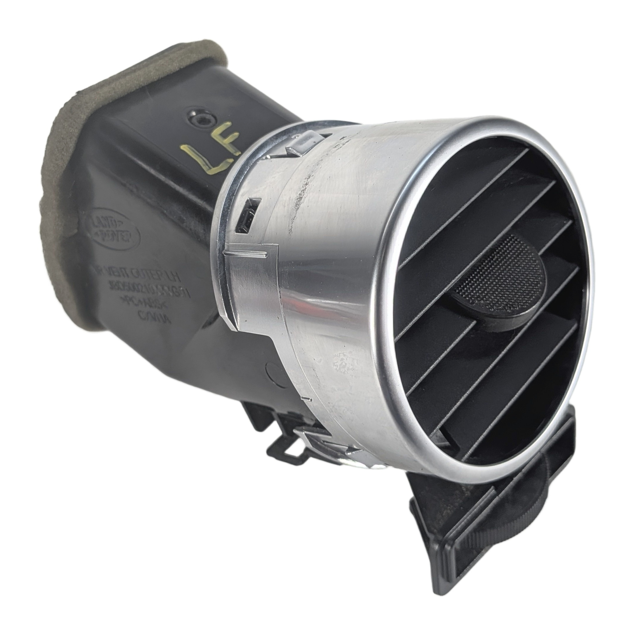 2008 LAND ROVER LR3 (L319) FRONT LEFT DRIVER OUTER DASH HEAT AIR AC VENT (Black) — exact item pictured