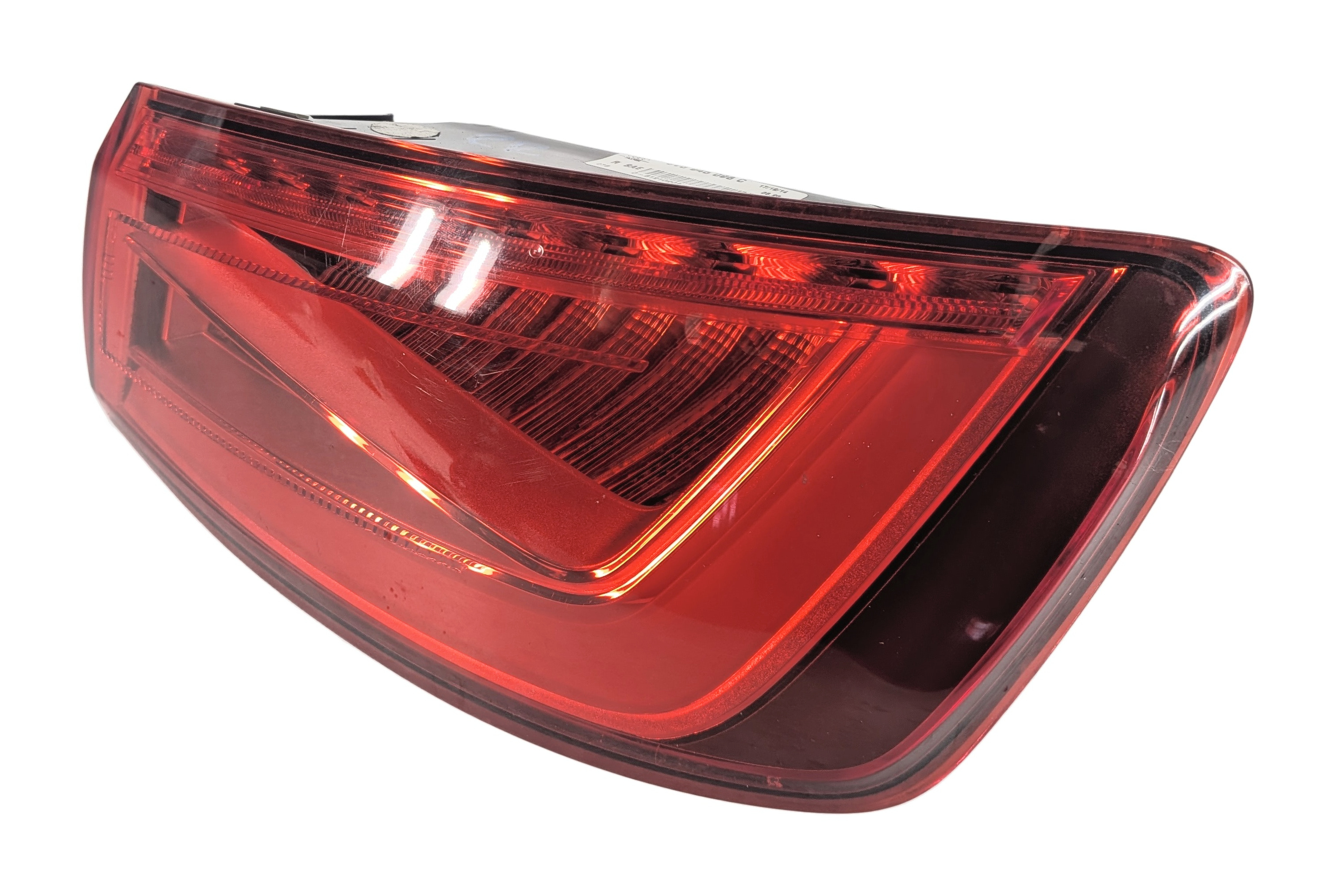 15-16 AUDI A3 S3 8V SEDAN CONVERTIBLE RIGHT OUTER LED TAILLIGHT BRAKE LIGHT LAMP — exact item pictured