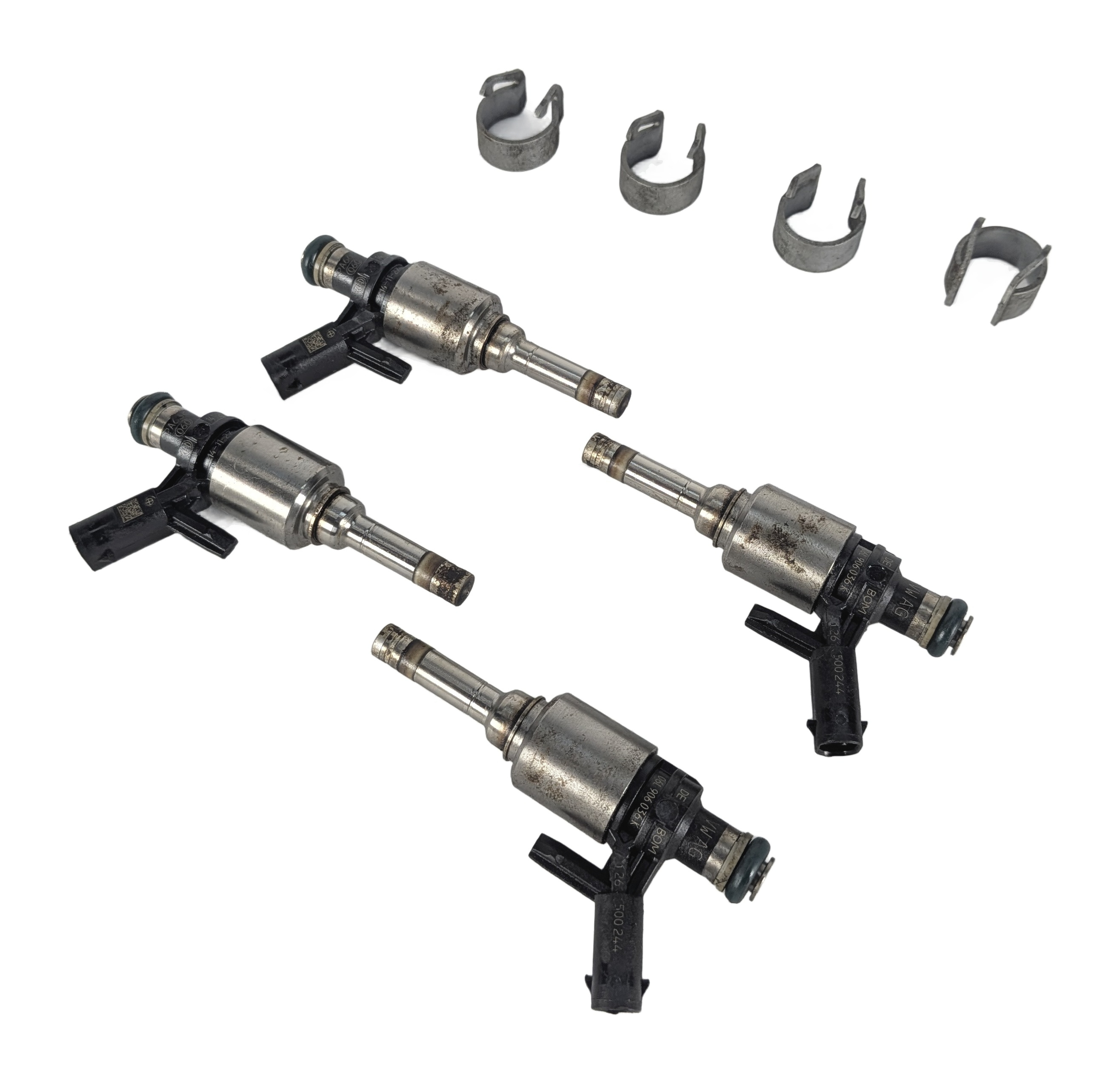 15-20 AUDI A3 A4 A5 A6 Q7 S3 TT (B8 8K 8T 8V 8WS) 2.0L TURBO FUEL INJECTOR SET 4 — exact item pictured