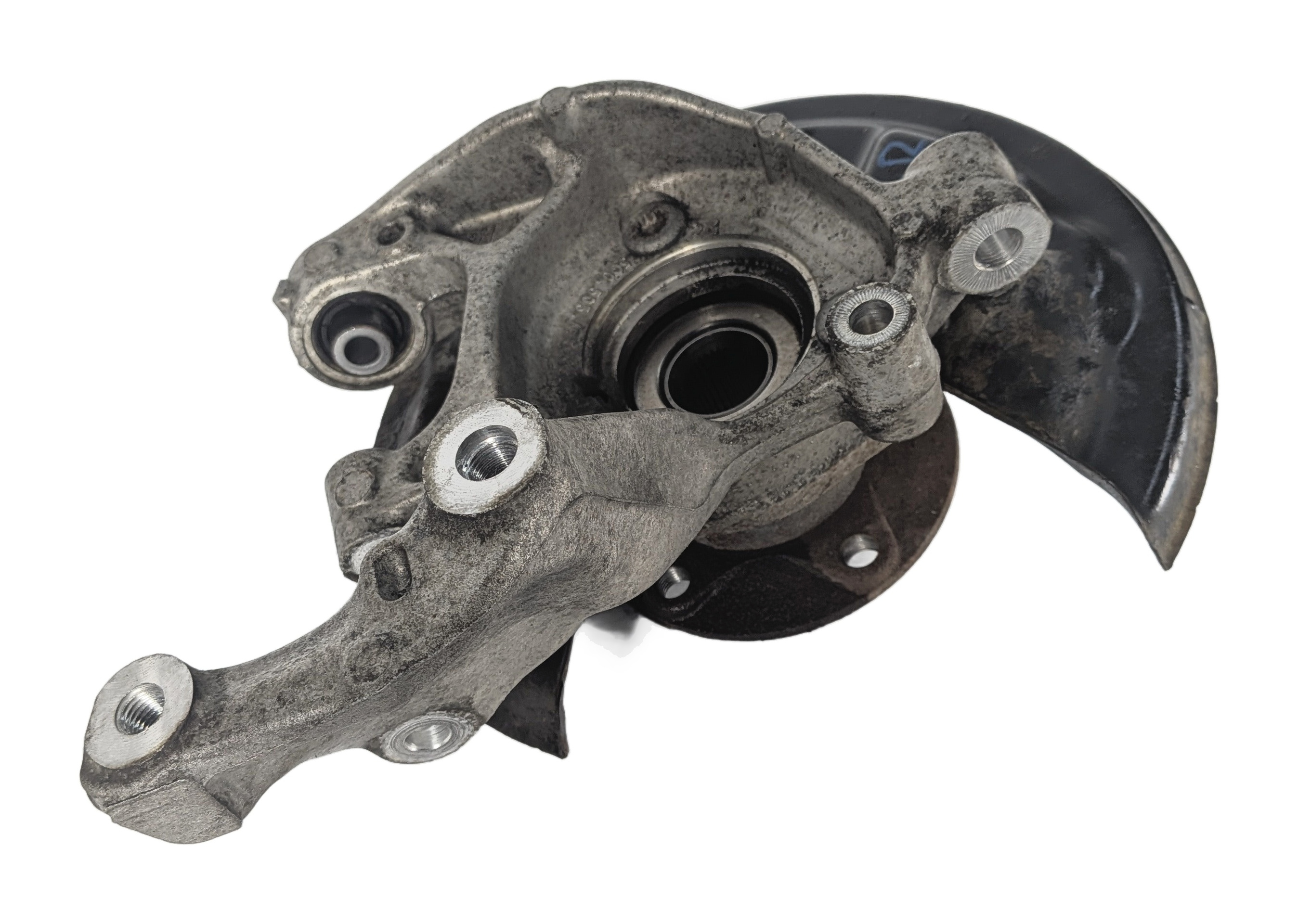 15-19 VW GOLF / AUDI A3 S3 RS3 (8V) AWD LEFT REAR SPINDLE KNUCKLE WHEEL HUB — exact item pictured