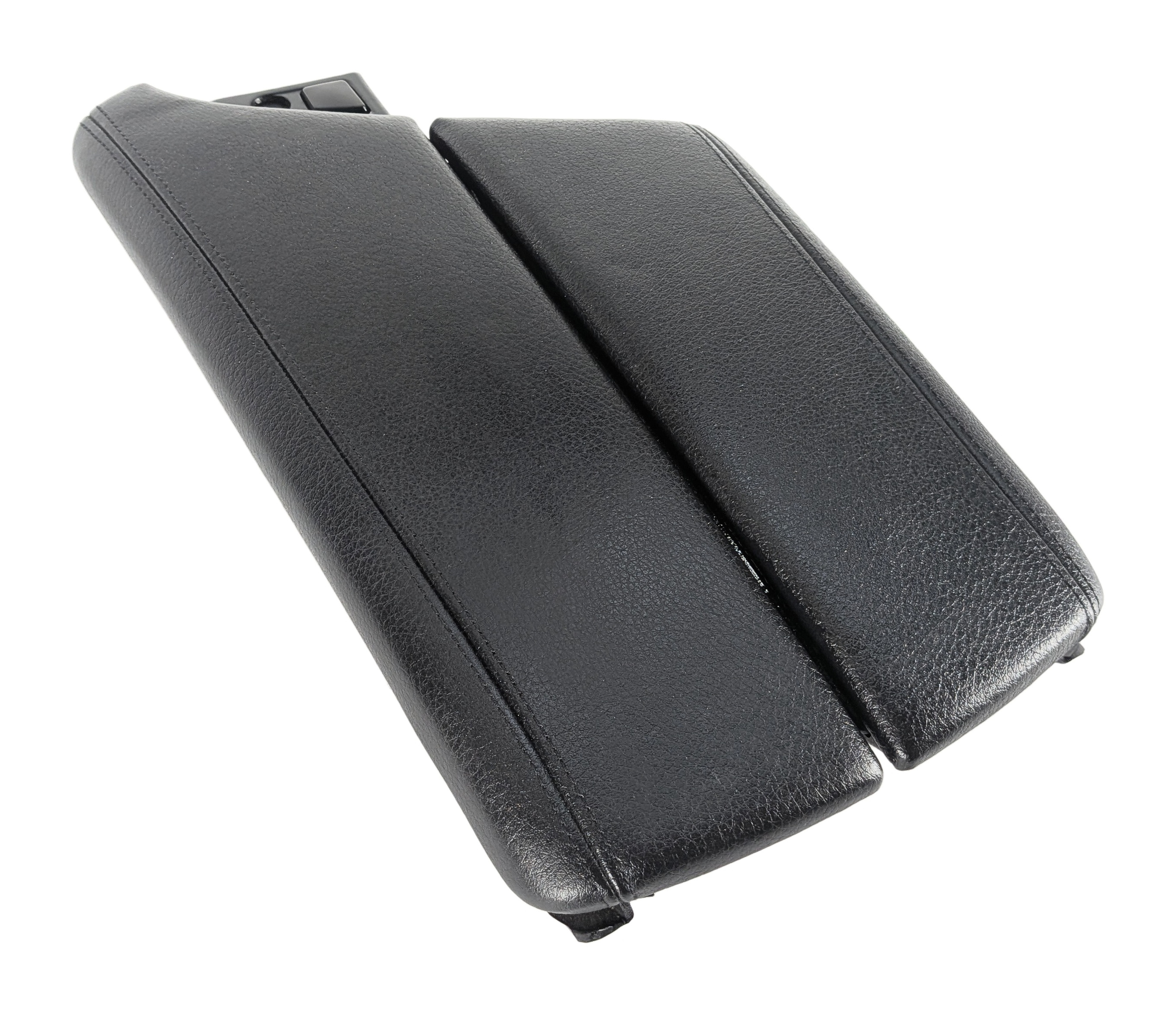 2012-2016 BMW 528i 535i 550i (F10) FRONT CENTER CONSOLE ARMREST LID (Black) — exact item pictured