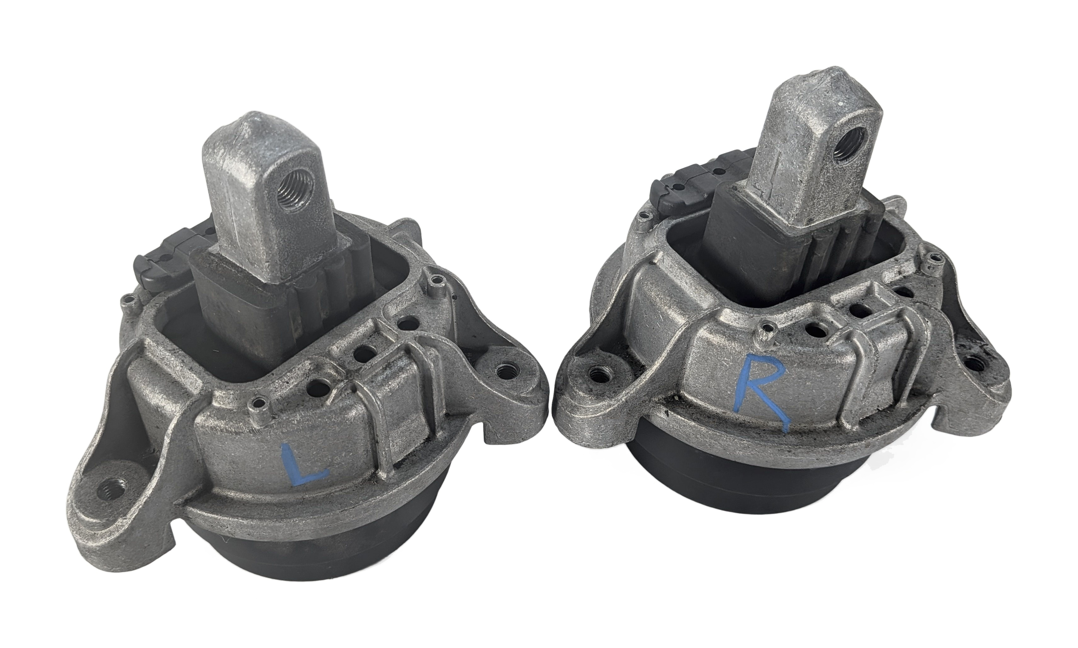 2012 BMW 528I (F10) 2.0L N20 ENGINE LEFT/RIGHT MOTOR SUPPORT MOUNT BRACKET SET/2 — exact item pictured