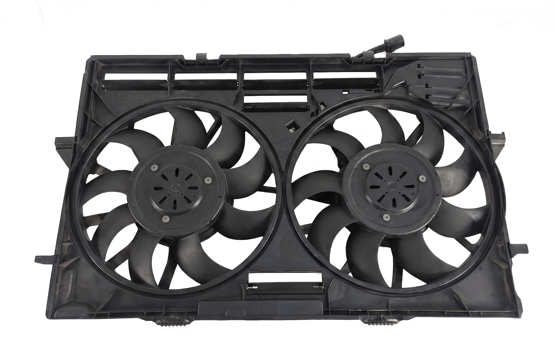 12-18 AUDI A6 A7 Q5 S4 RS5 C7 4G8 3.0L SUPER (CTUA) ENGINE RADIATOR COOLING FAN — exact item pictured