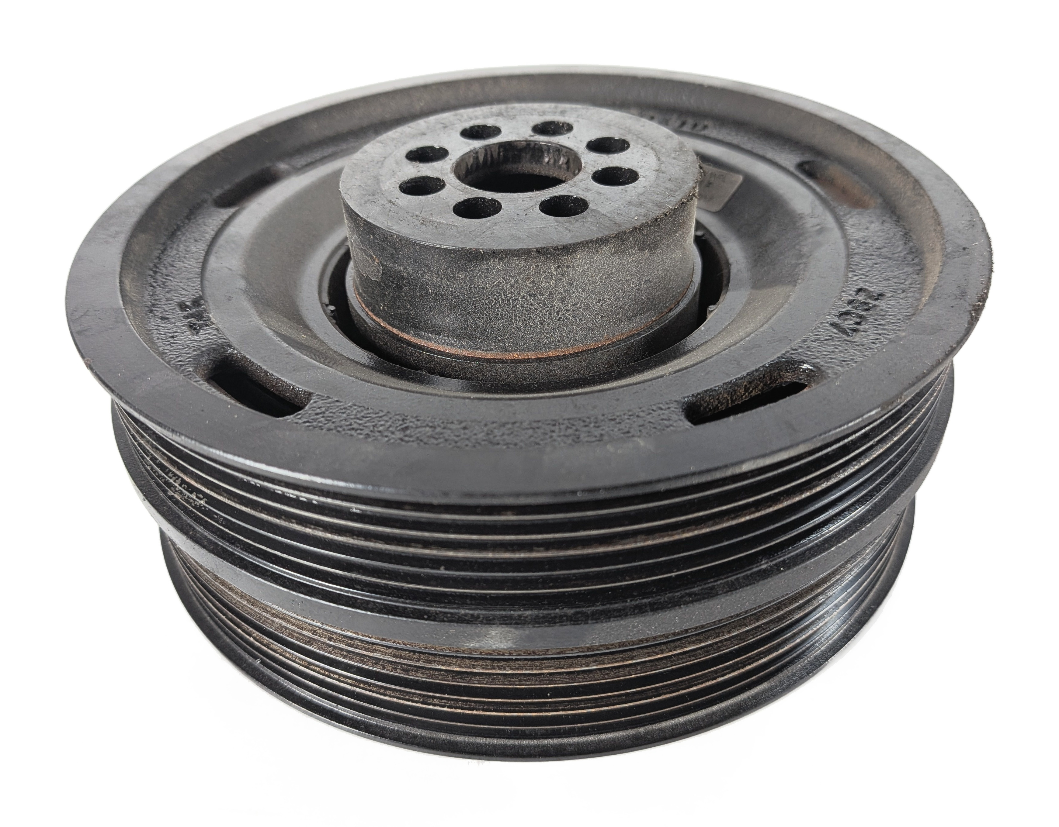 09-17 AUDI A6 A7 A8 Q5 Q7 S4 S5 (C7 D4 8R 4L B8 8T) 3.0L SUPER HARMONIC BALANCER — exact item pictured
