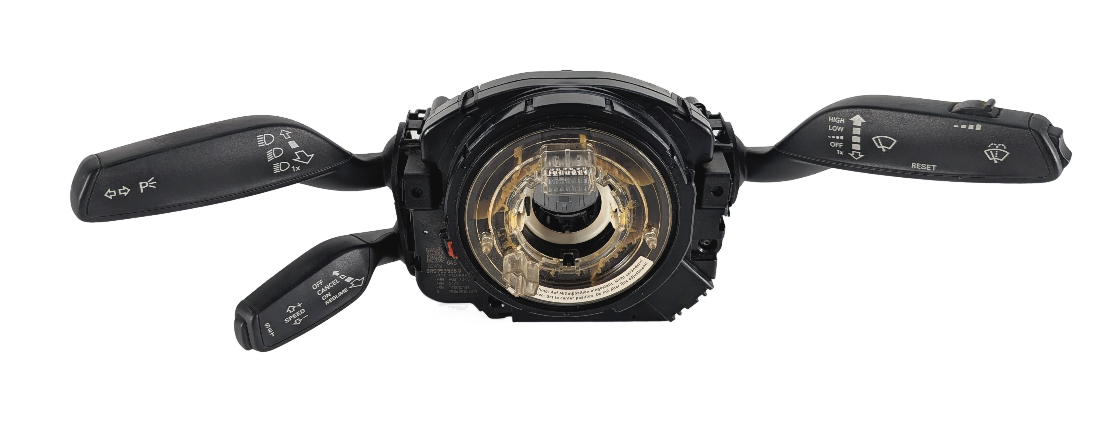 2013-2017 AUDI A4 S4 A5 S5 (B8 8K 8T) BLINKER WIPER CRUISE COMBINATION SWITCH — exact item pictured