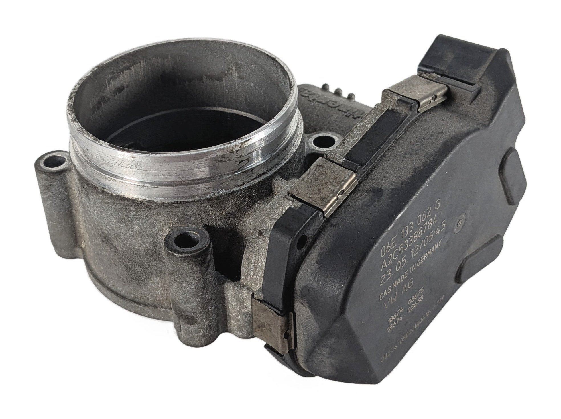 09-17 AUDI A4 A5 S5 S6 S7 S8 Q5 SQ5 (B8 8K 8T 8R C7) 3.0L / 3.2L THROTTLE BODY — exact item pictured