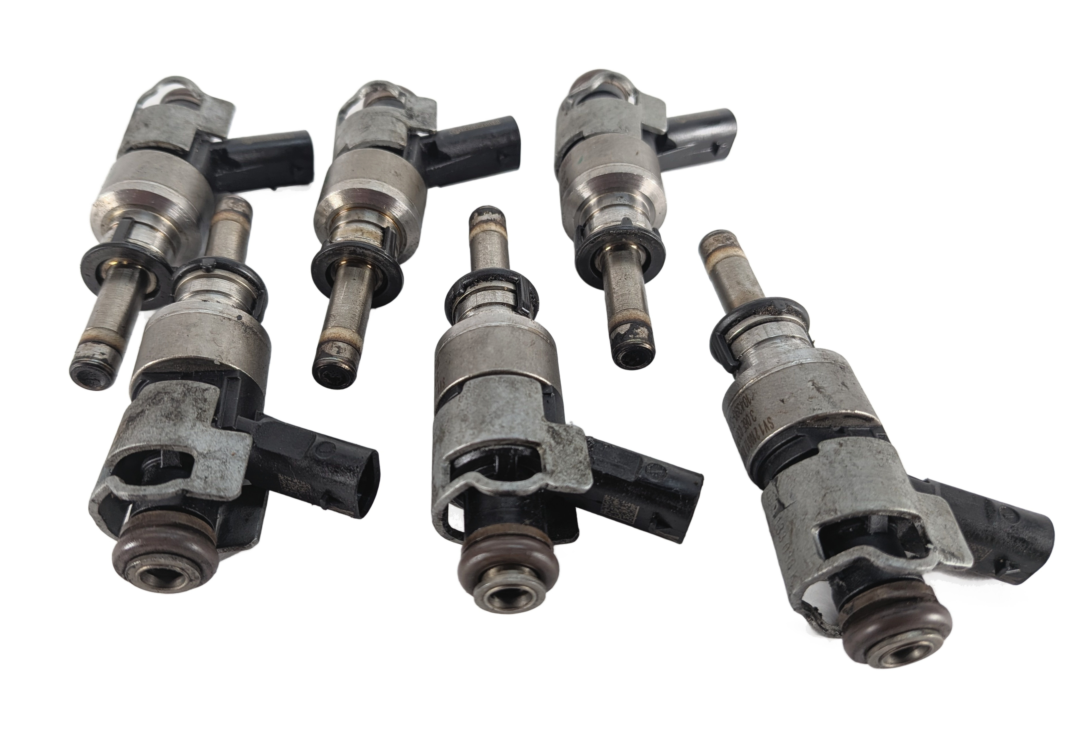 2011-2015 AUDI A6 A7 A8 Q5 Q7 S4 S5 (C7 D4 4L B8 8R 8T) 3.0L FUEL INJECTOR SET 6 — exact item pictured