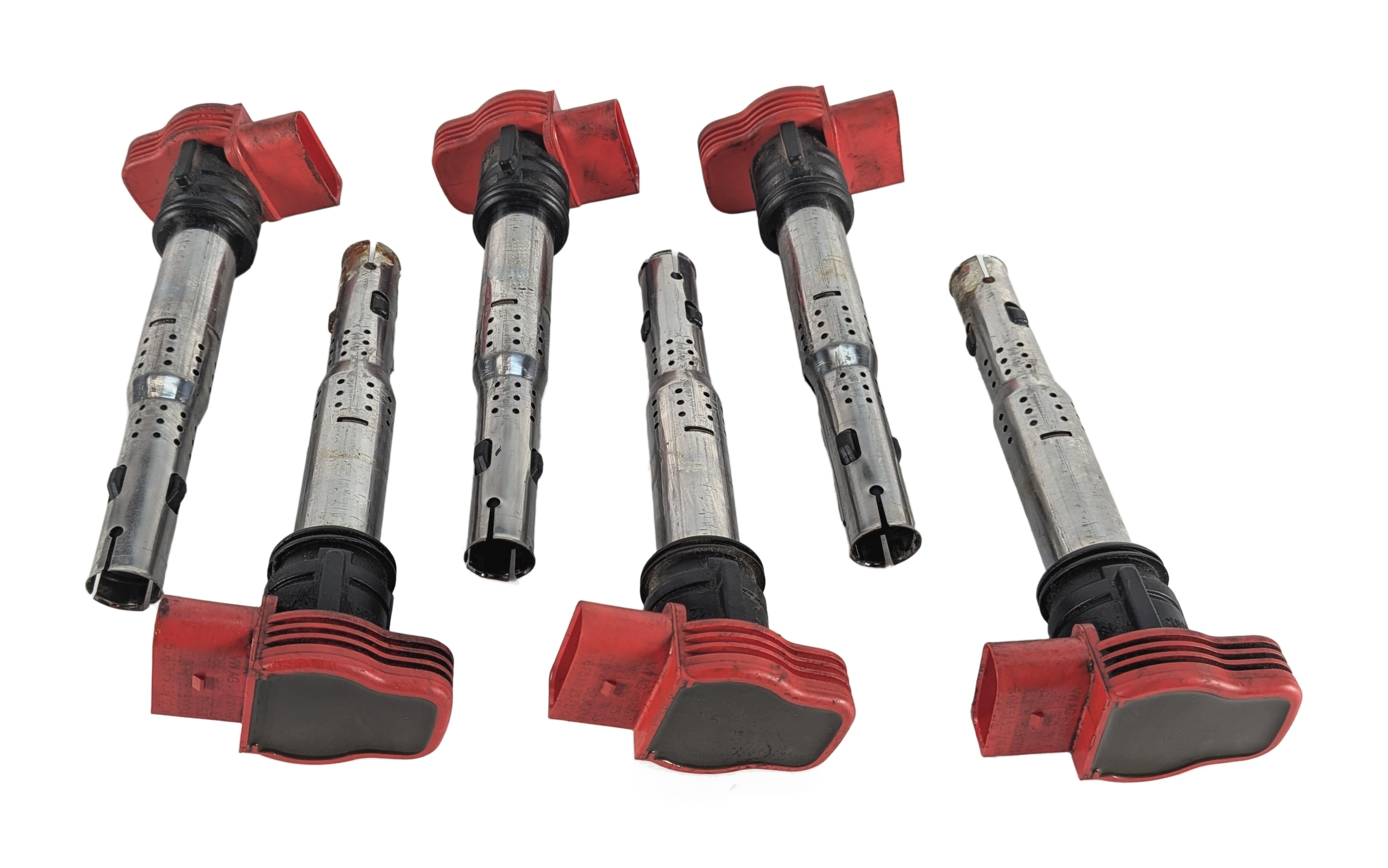 2005-2017 AUDI A4 S4 A5 S5 A6 S6 A7 A8 Q5 SQ5 Q7 R8 S8 IGNITION COIL SET 6 — exact item pictured