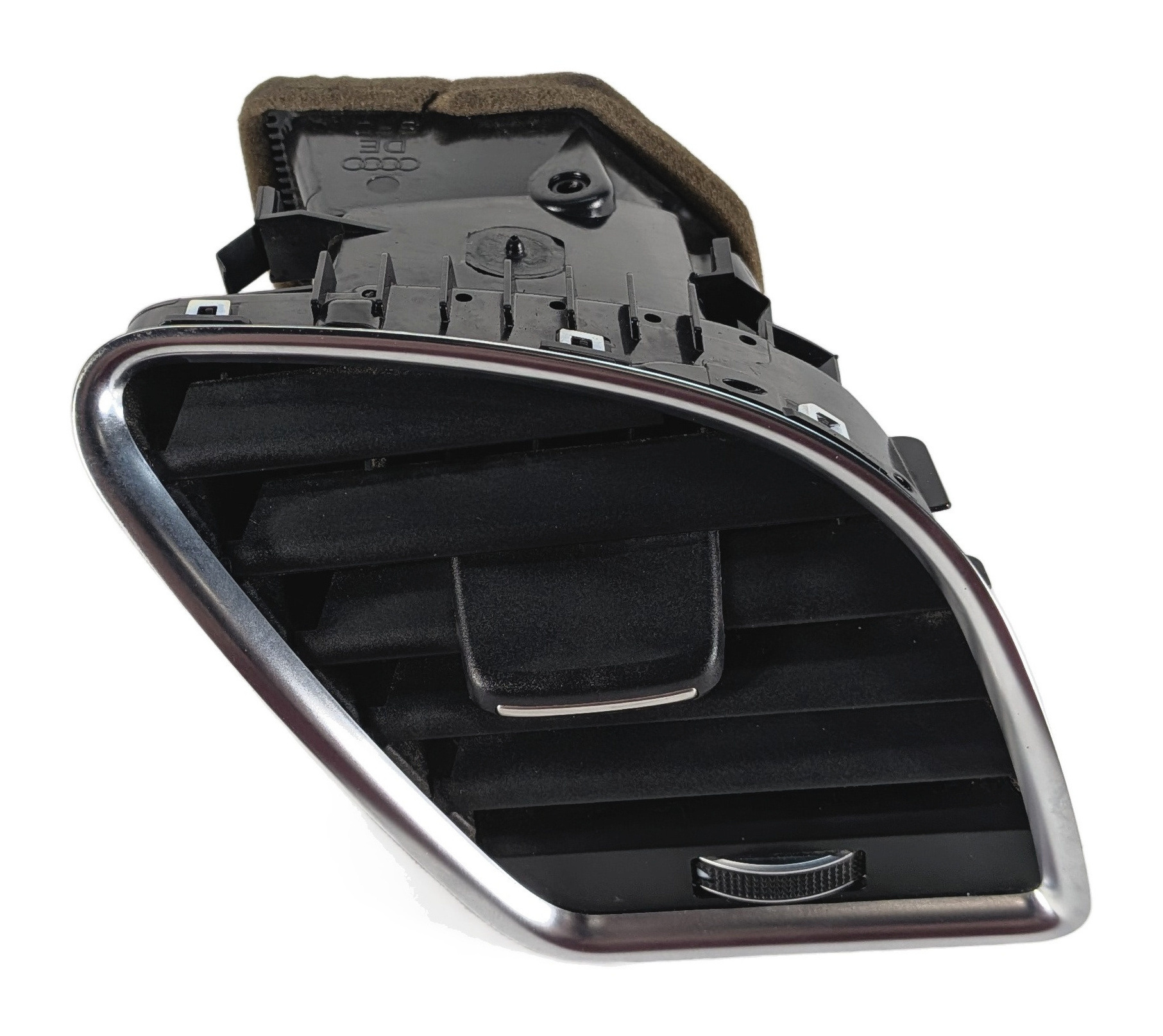 2013 AUDI S5 (B8 8T) FRONT RIGHT DASH HEAT AIR AC VENT TRIM BEZEL (Black) — exact item pictured
