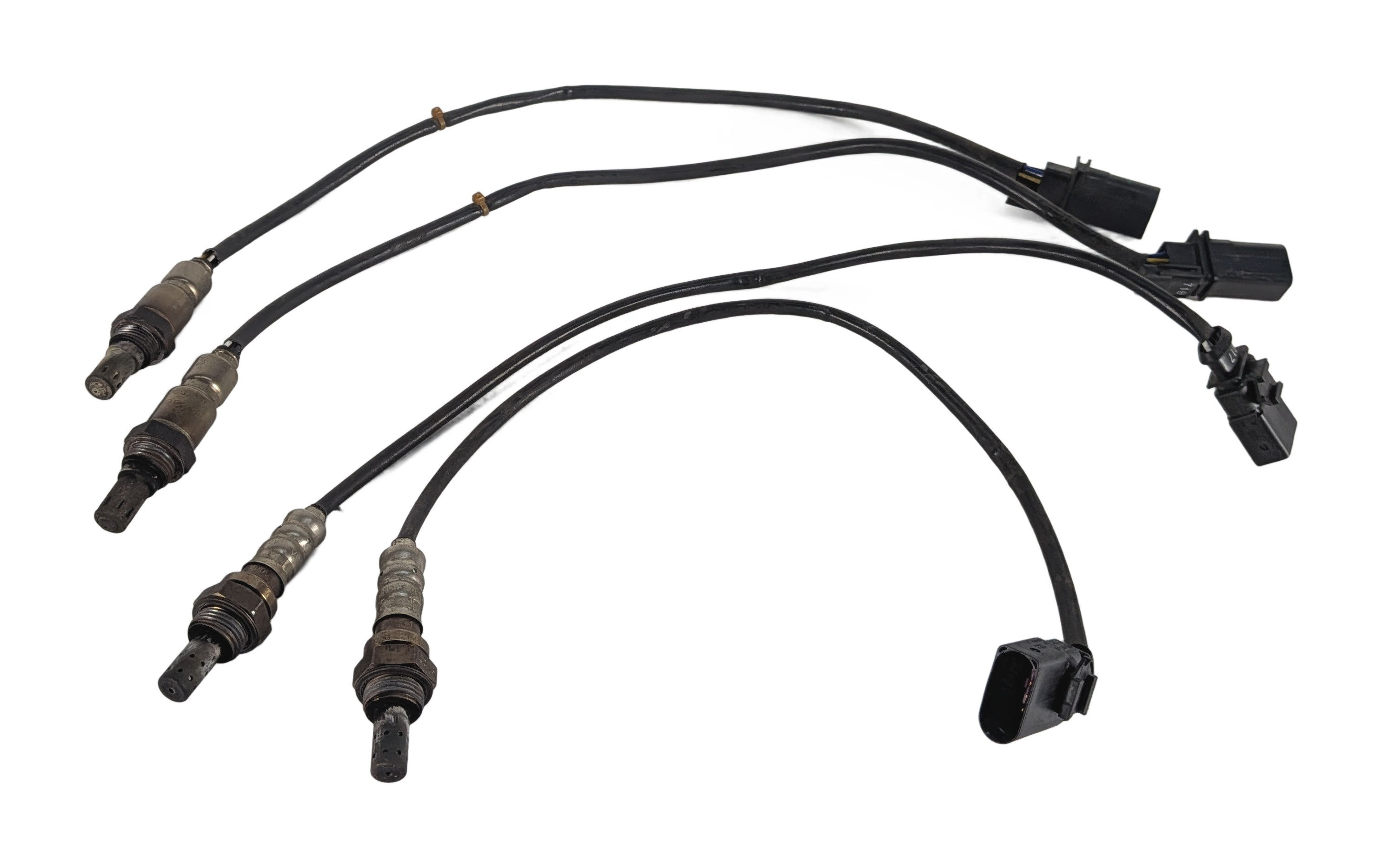 2013 AUDI S5 (B8 8T) 3.0L SUPER (CGXC) ENGINE OXYGEN O2 LAMBDA SENSOR SET/4 — exact item pictured