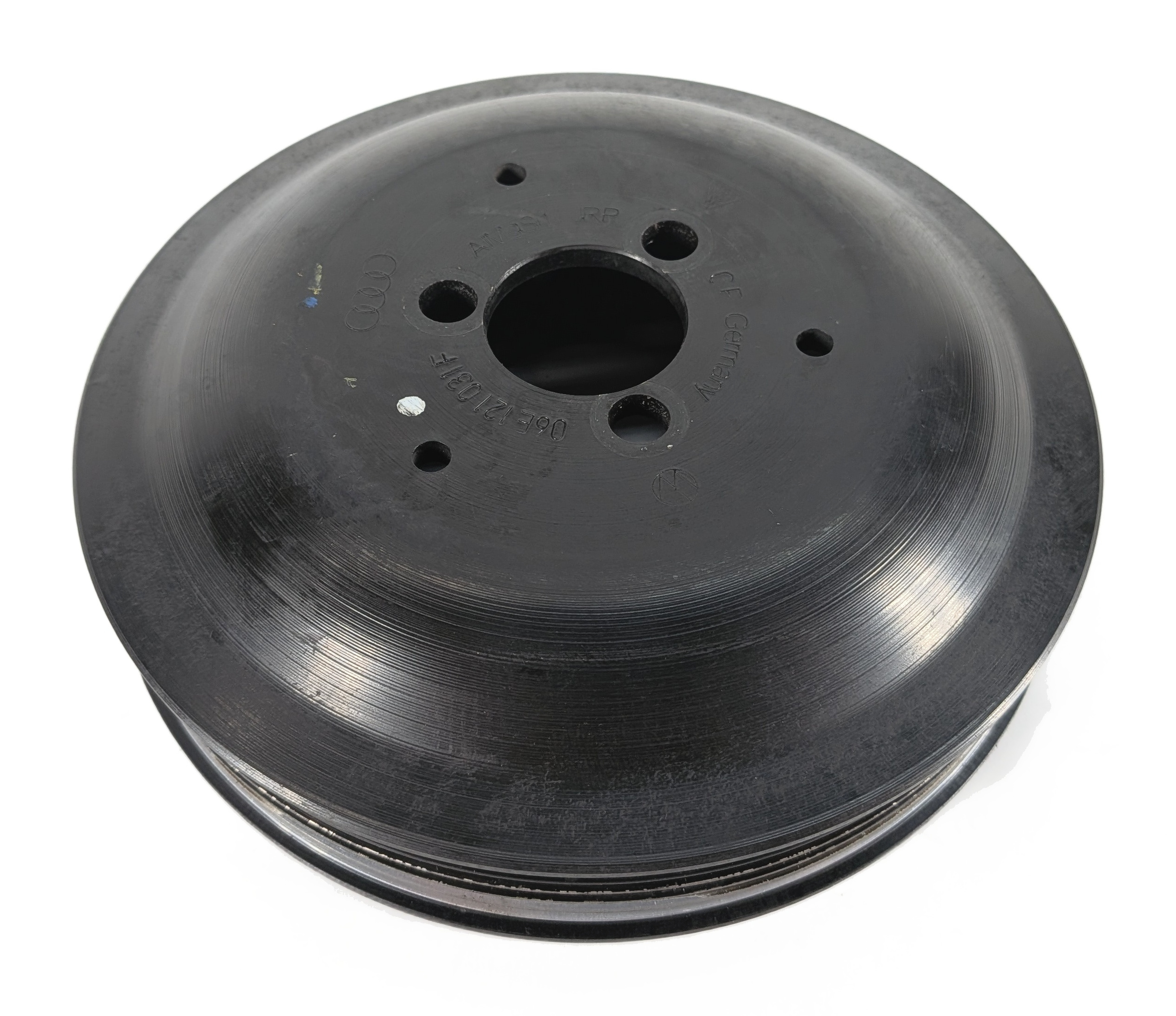2013 AUDI S5 (B8 8T) 3.0L SUPER (CGXC) ENGINE WATER PUMP PULLEY — exact item pictured