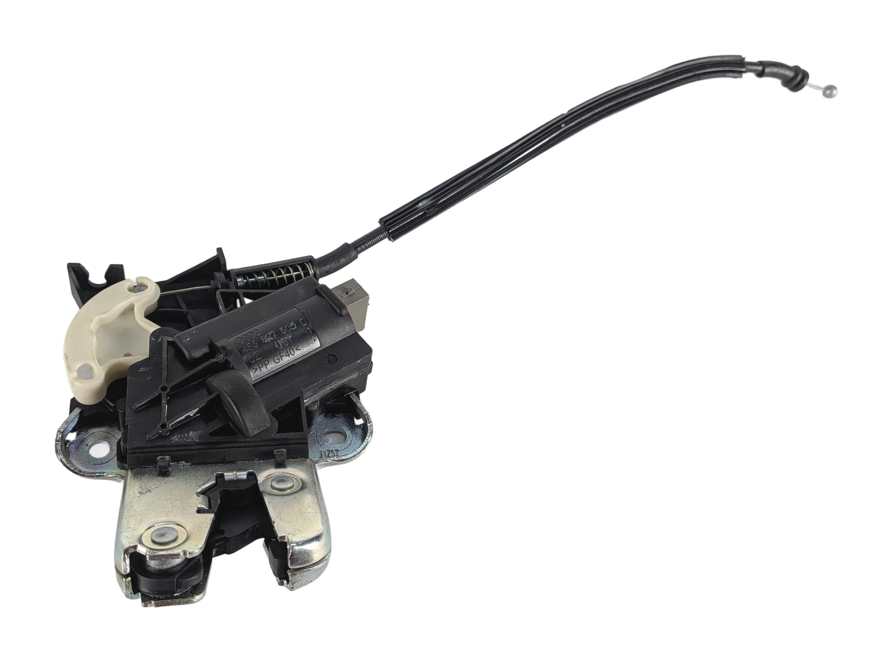 2013 AUDI S5 (B8 8T) REAR TRUNK LID LATCH w/ RELEASE MOTOR — exact item pictured