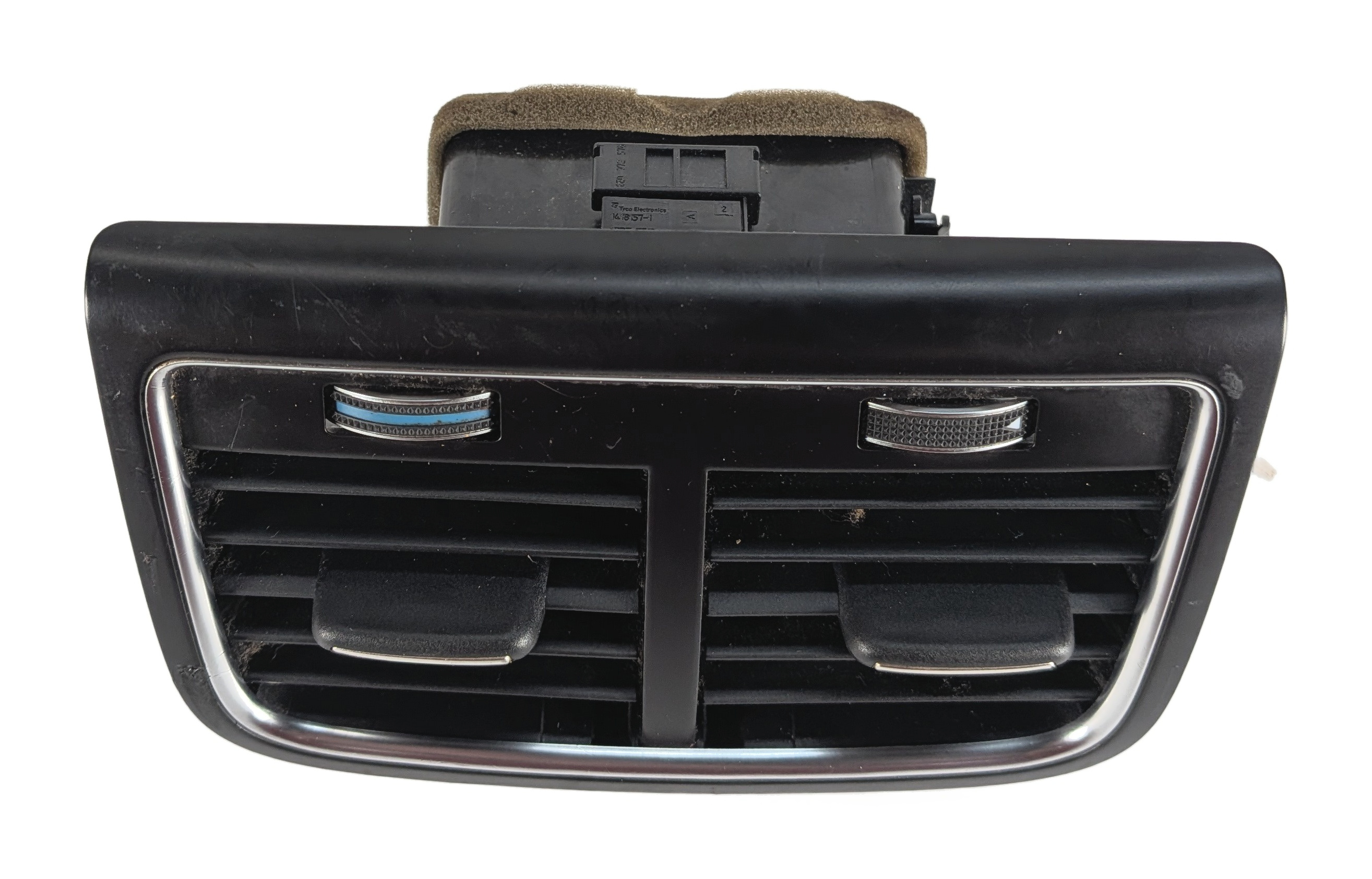 2013 AUDI S5 (B8 8T) REAR CENTER CONSOLE HEAT AIR AC HVAC VENT (Black) — exact item pictured