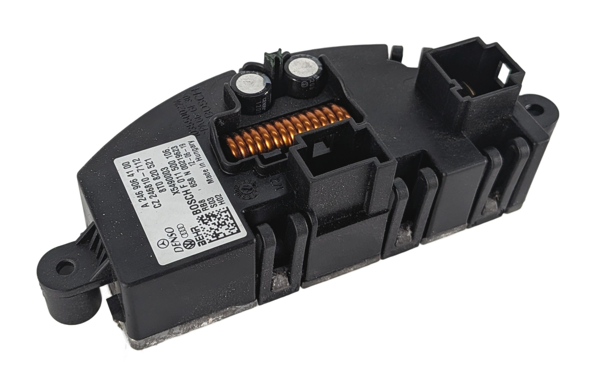 13-17 AUDI A4 S4 A5 S5 Q5 (B8 8K 8T 8R) FRONT HEATER A/C BLOWER MOTOR RESISTOR — exact item pictured