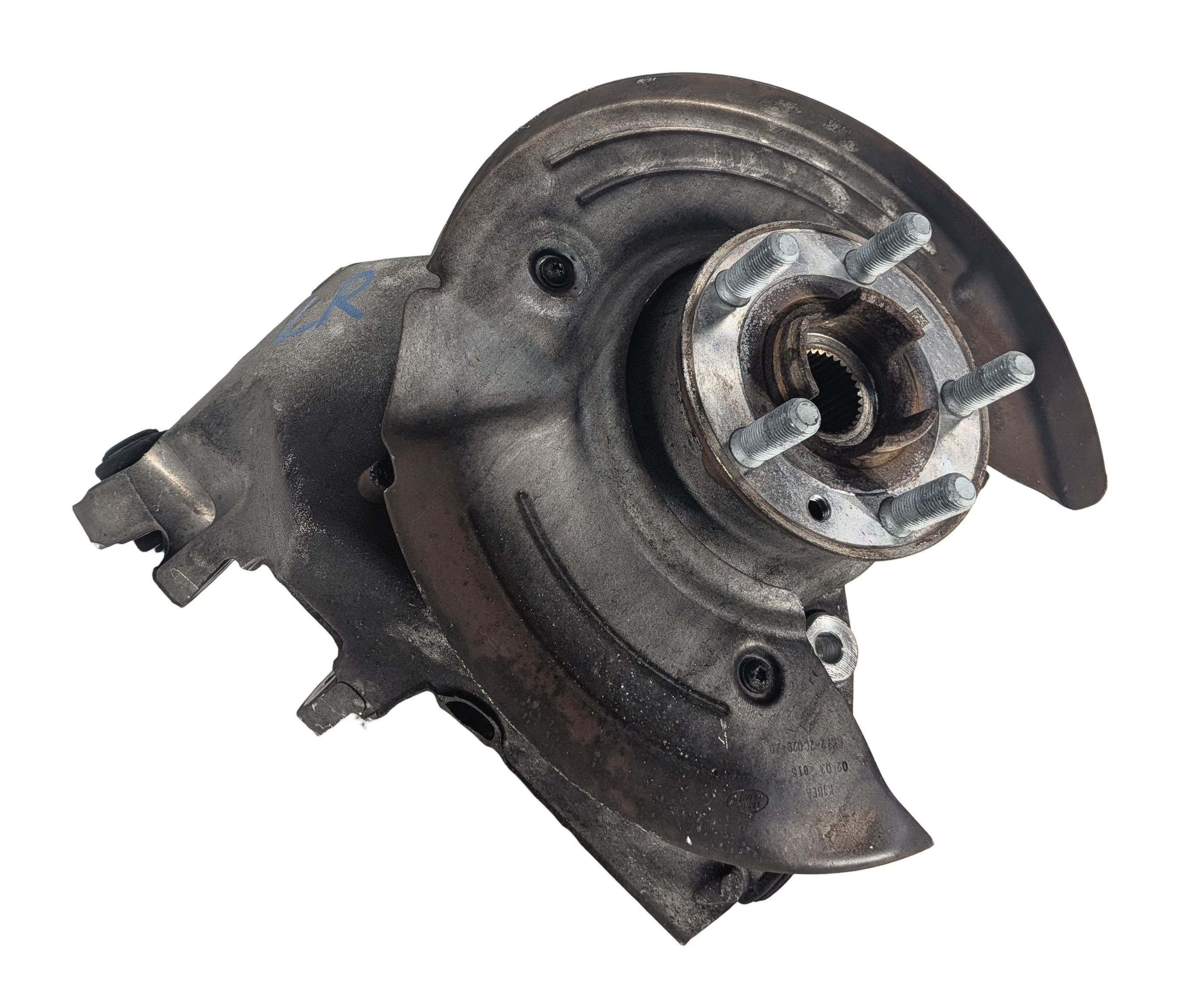 2015-2019 LAND ROVER DISCOVERY SPORT (L550) REAR LEFT DRIVER SPINDLE KNUCKLE HUB — exact item pictured