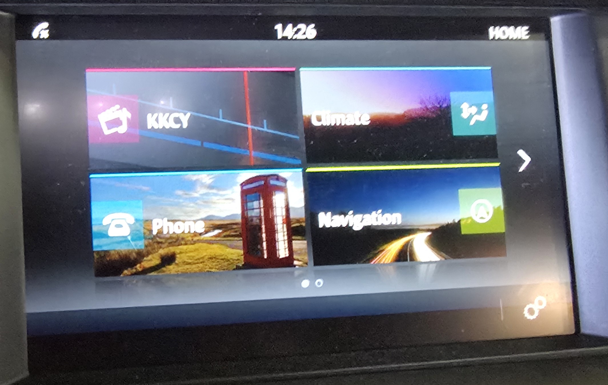 2015-2019 JAGUAR F-PACE F-TYPE XE XF DISCOVERY EVOQUE NAVIGATION SCREEN  — exact item pictured
