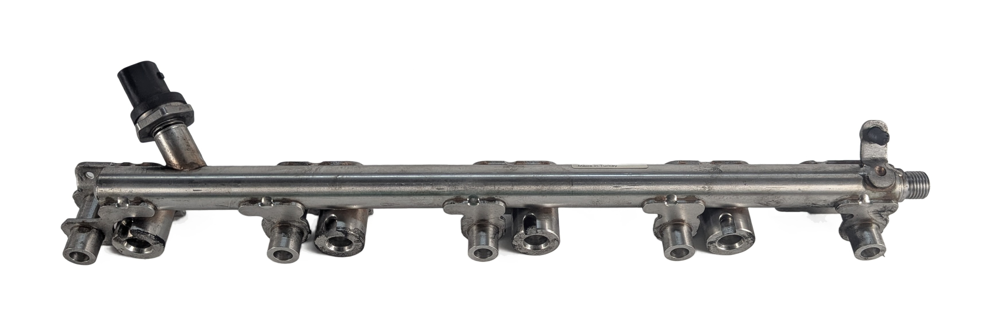 2016 LAND ROVER DISCOVERY SPORT L550 2.0L 204PT ENGINE FUEL RAIL w/LINES SENSOR — exact item pictured