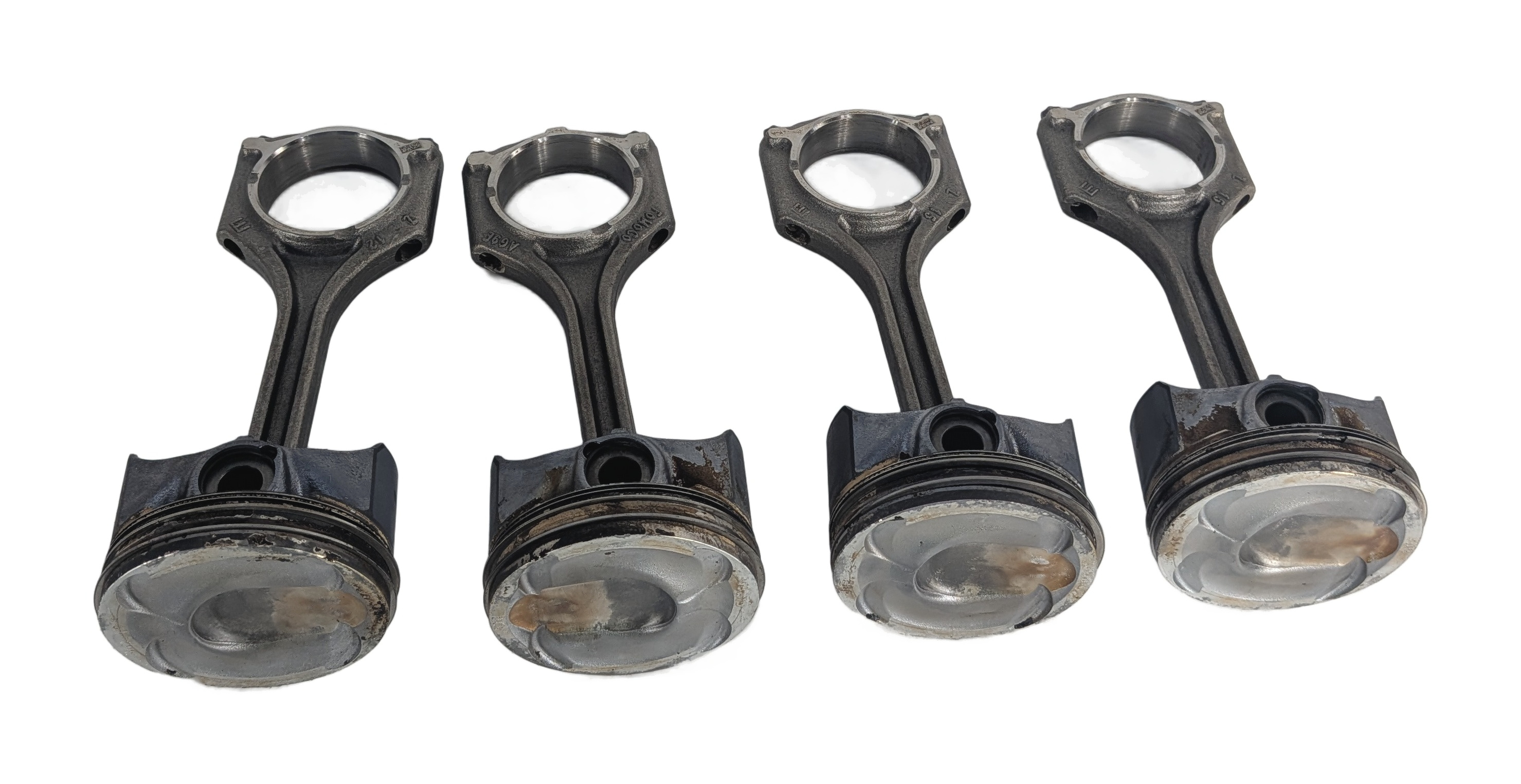 2016 LAND ROVER DISCOVERY SPORT L550 2.0L PISTON CONNECTING ROD SET/4 — exact item pictured