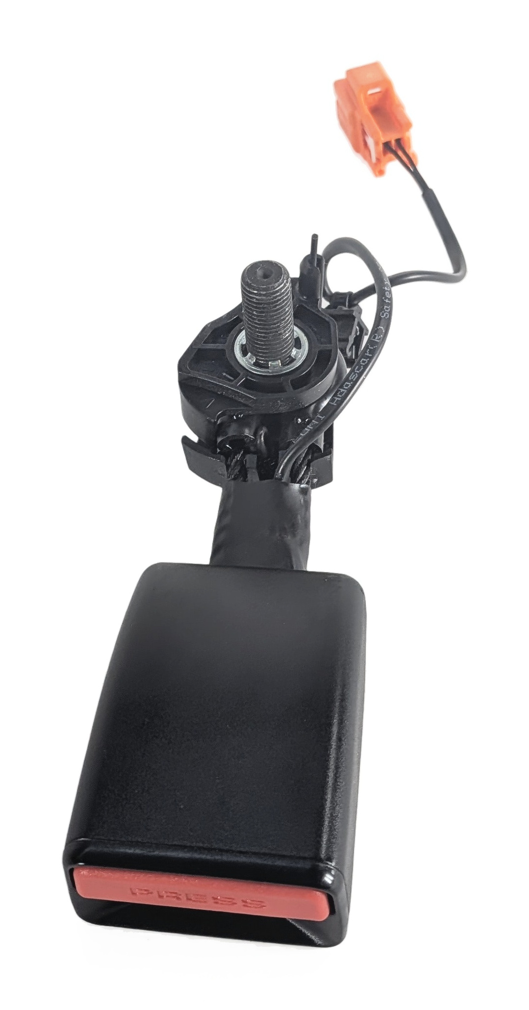 2016 LAND ROVER DISCOVERY SPORT L550 REAR RIGHT SEATBELT BUCKLE RECEIVER (Black) — exact item pictured