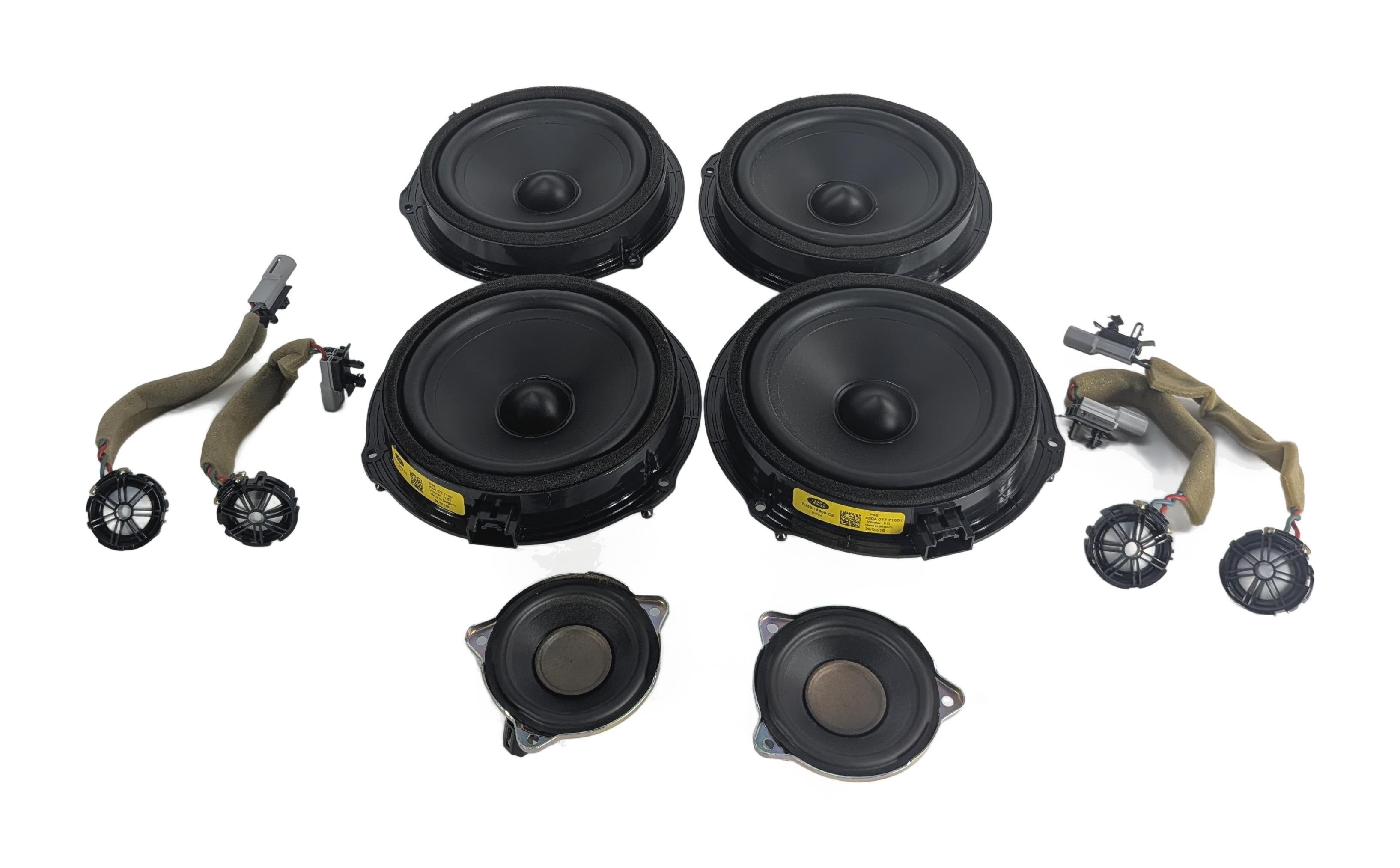 2016 LAND ROVER DISCOVERY SPORT L550 AUDIO SOUND SPEAKER WOOFER TWEETER SET — exact item pictured