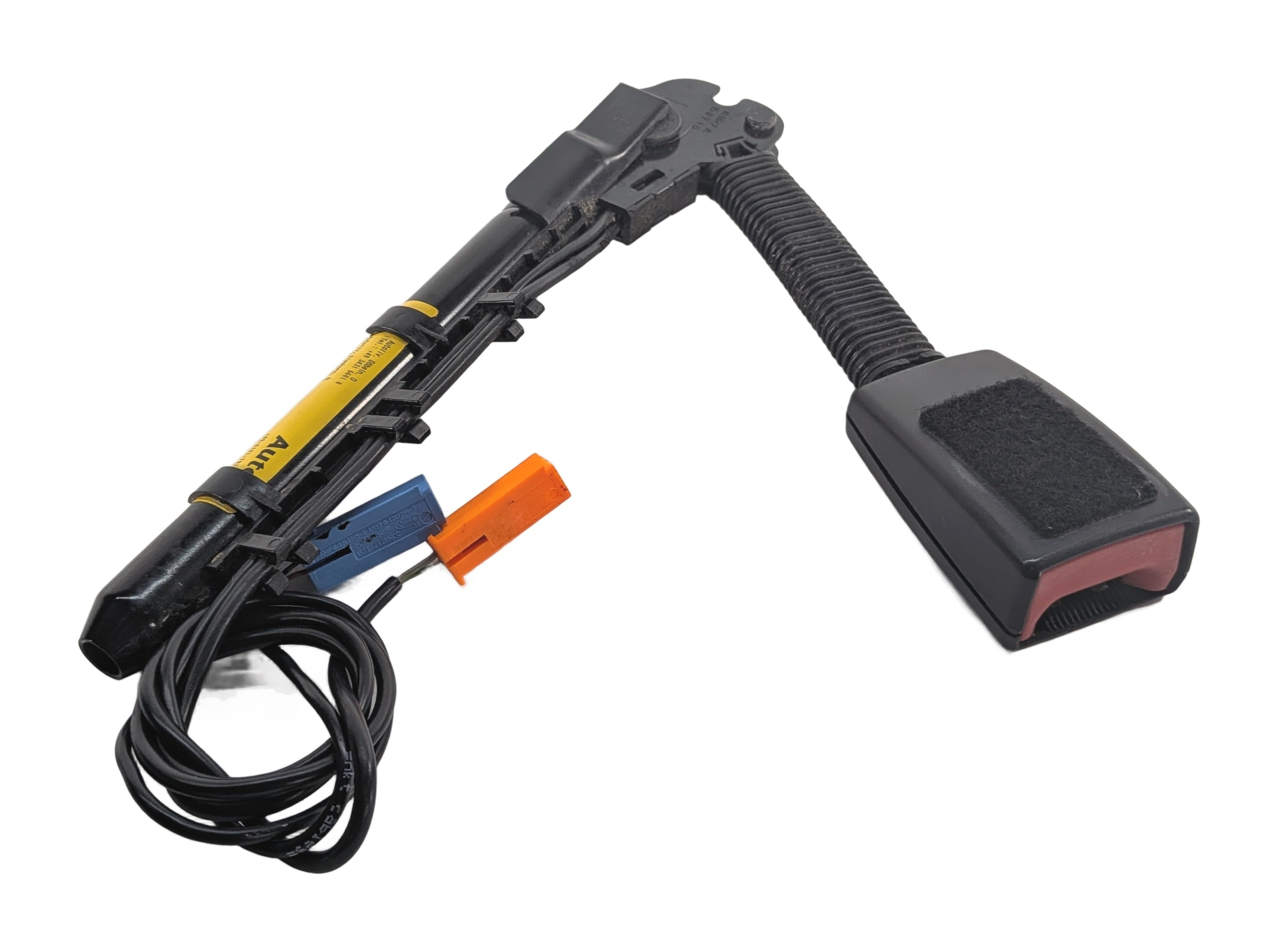 2008-2016 LR3 LR4 / RANGE ROVER SPORT (L320) LEFT FRONT DRIVER SEATBELT RECEIVER — exact item pictured