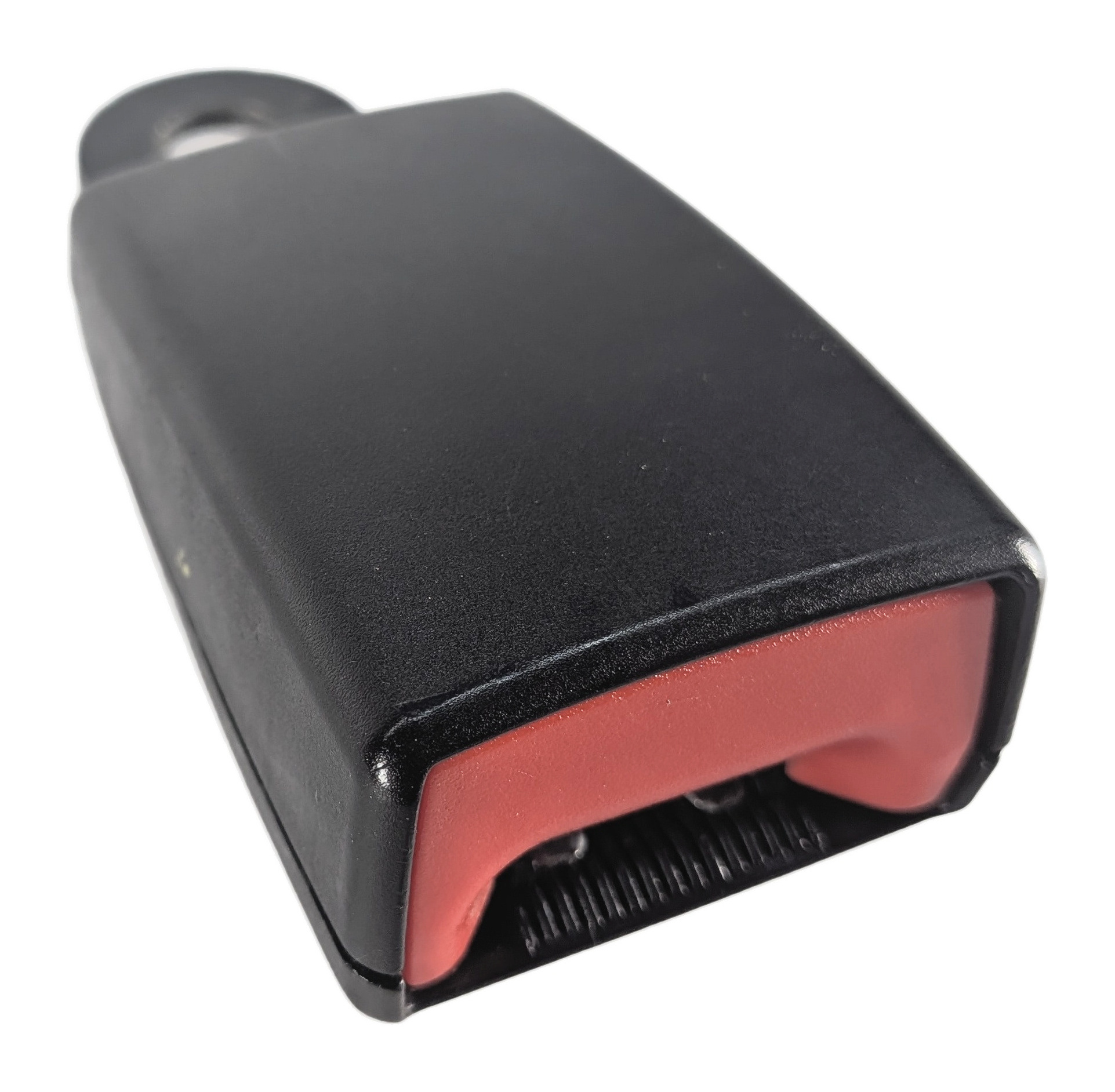 16 LAND ROVER LR4 L319 REAR 2ND ROW LEFT SEATBELT BUCKLE RECEIVER (Black) — exact item pictured