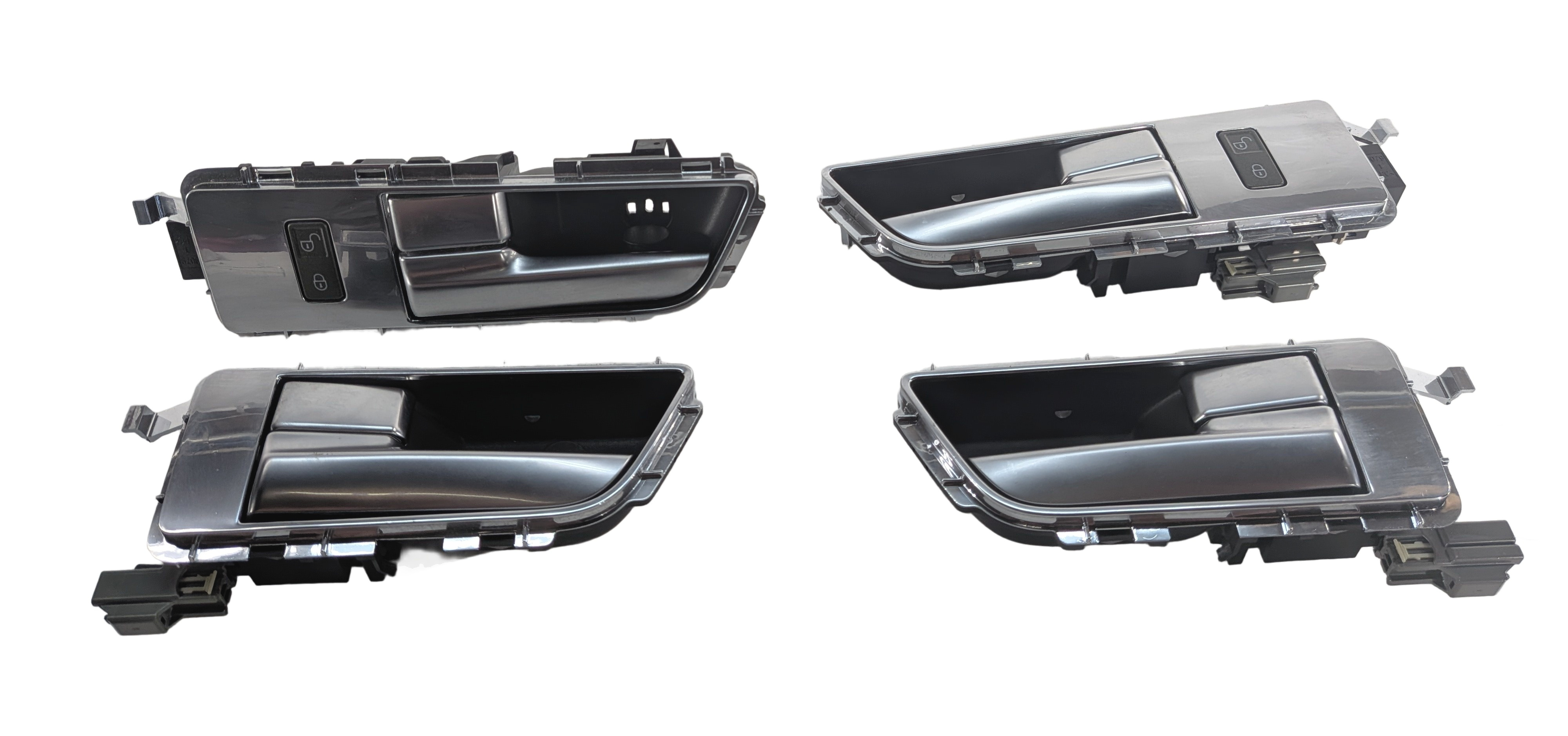 2010-2016 LAND ROVER LR4 - RANGE ROVER SPORT (L320) INTERIOR DOOR HANDLE SET-4 — exact item pictured