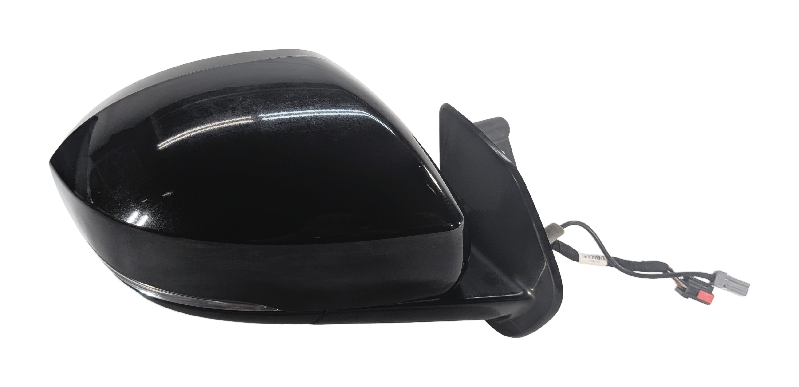 2014-2016 LAND ROVER LR4 - RIGHT MANUAL FOLD HEATED DOOR MIRROR (Black) — exact item pictured