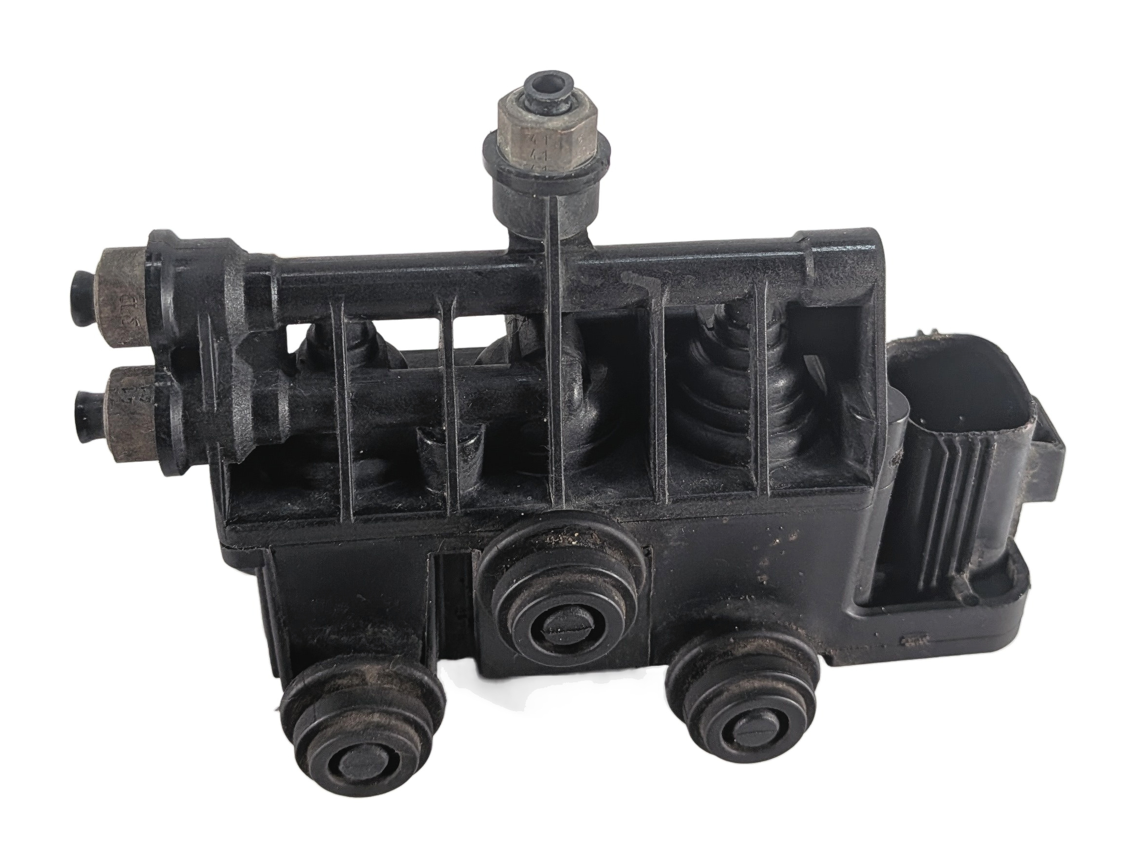 2016 LAND ROVER LR4 L319 REAR AIR SUSPENSION VALVE BLOCK SOLENOID MANIFOLD — exact item pictured