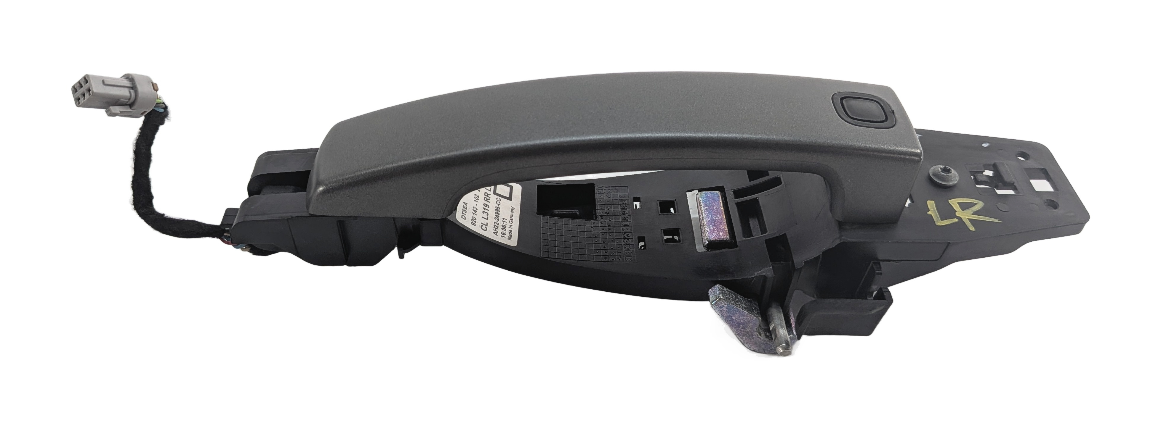 10-16 RANGE ROVER SPORT (L320) LR4 LEFT REAR PASSIVE ENTRY DOOR HANDLE (Black) — exact item pictured