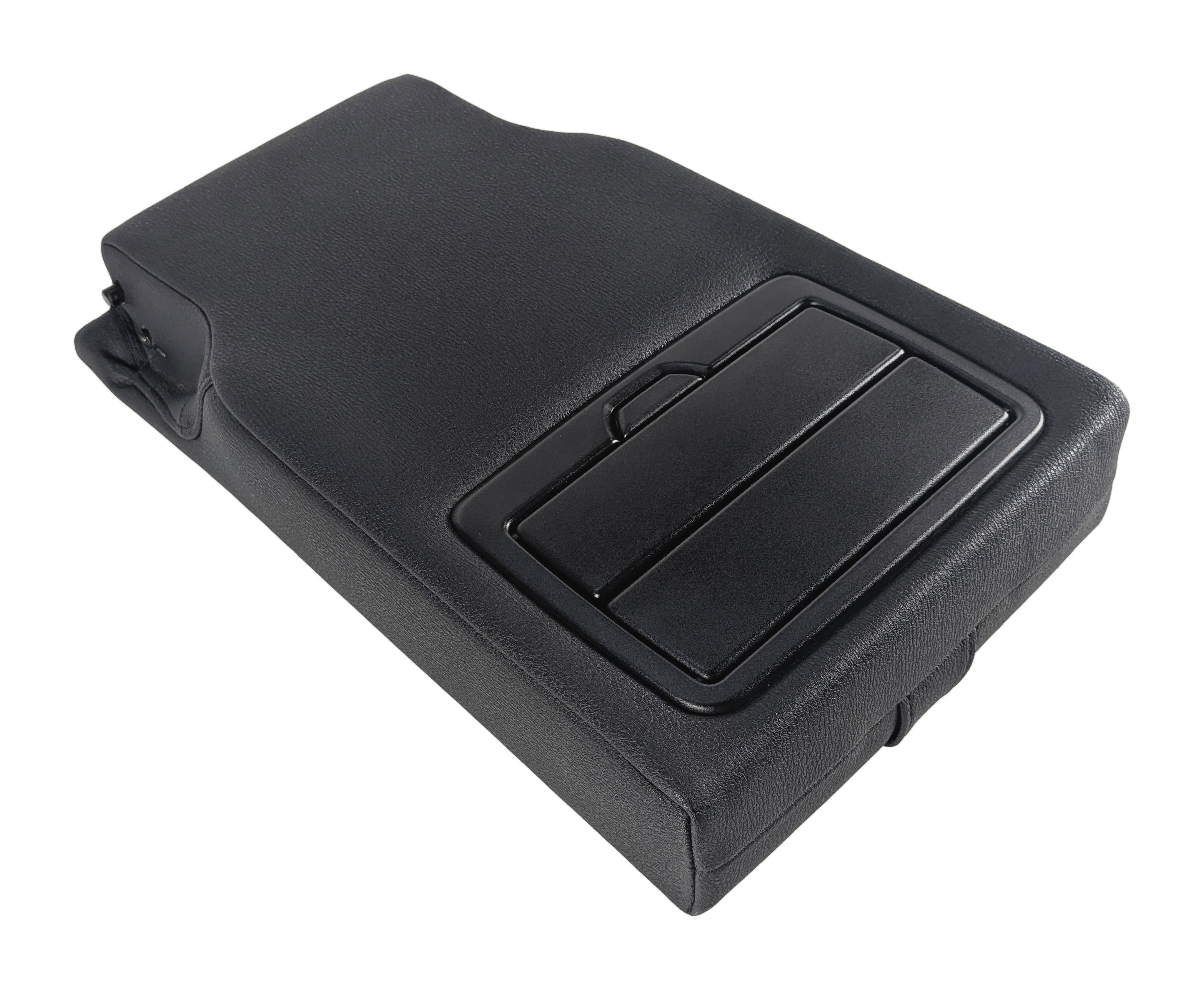 2014-2018 BMW X5 F15 REAR SEAT FOLD DOWN CENTER ARMREST CUP HOLDER BLACK — exact item pictured